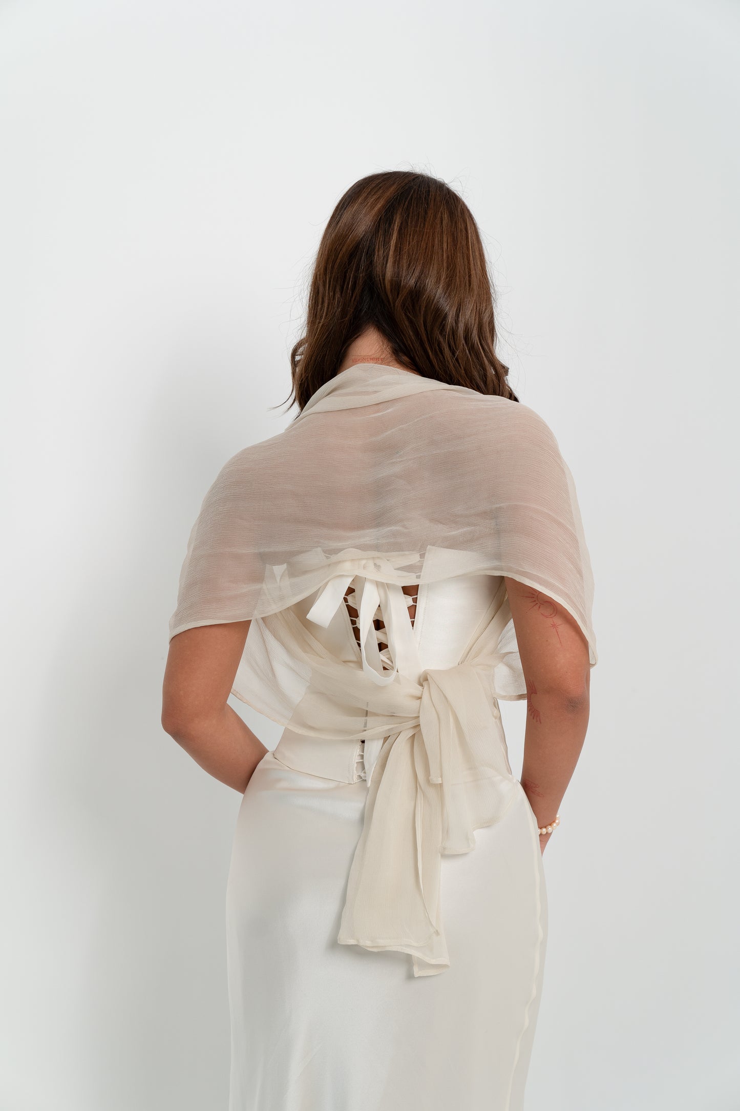 Sasha Shawl Ivory