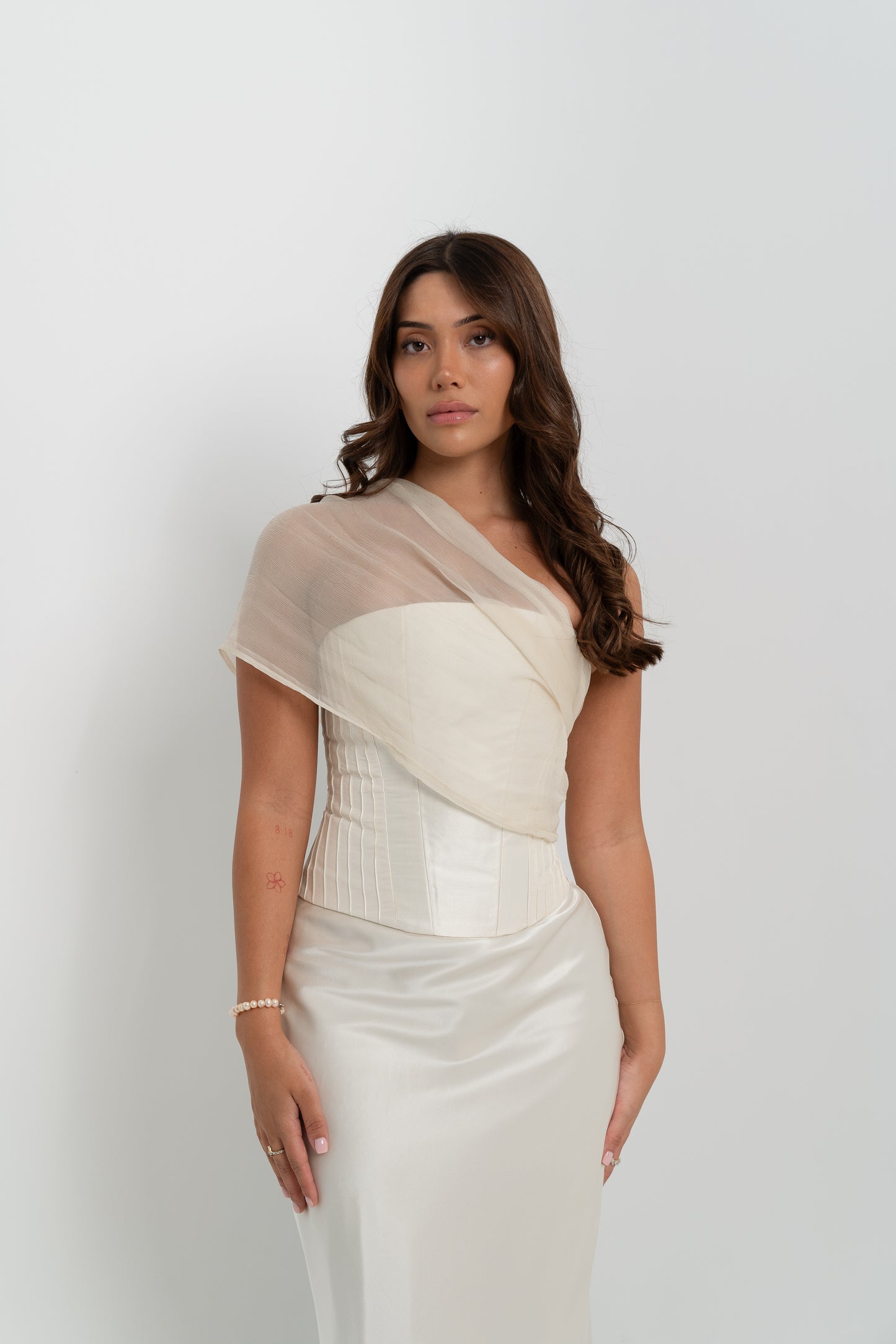Sasha Shawl Ivory