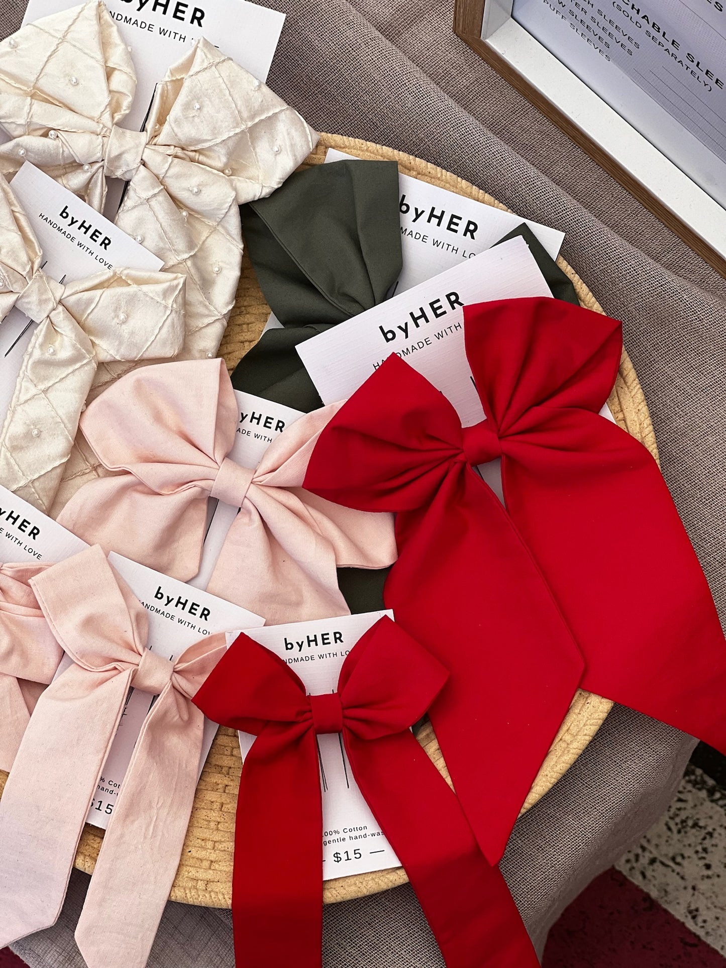 Handmade Hair-Bows