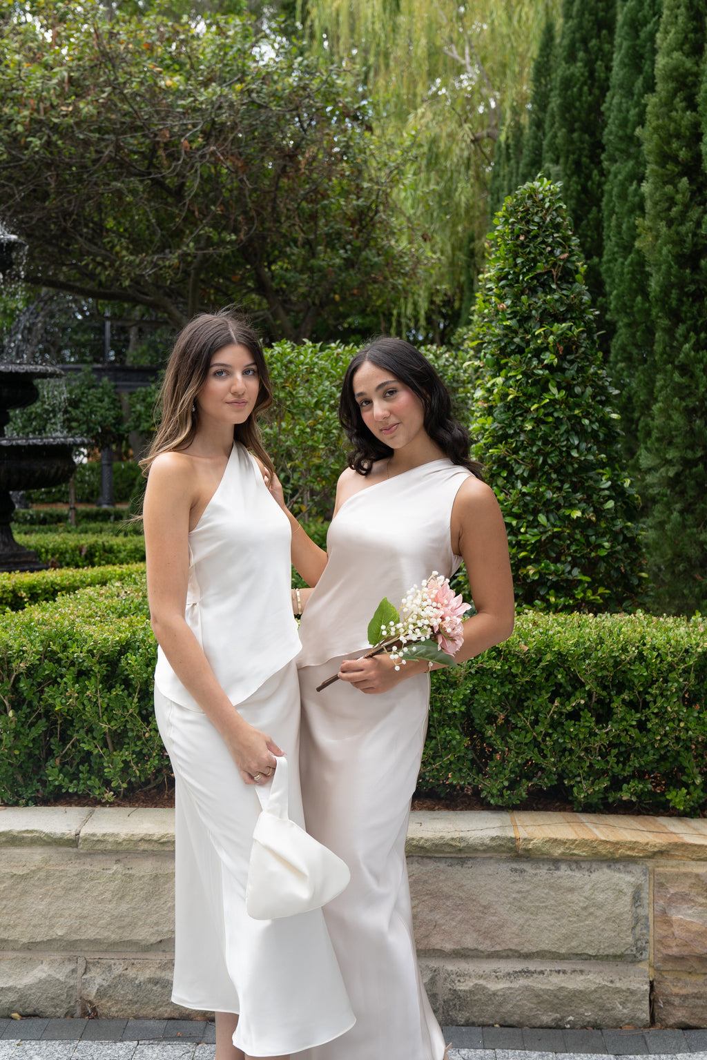 Bridesmaid Pouch Ivory