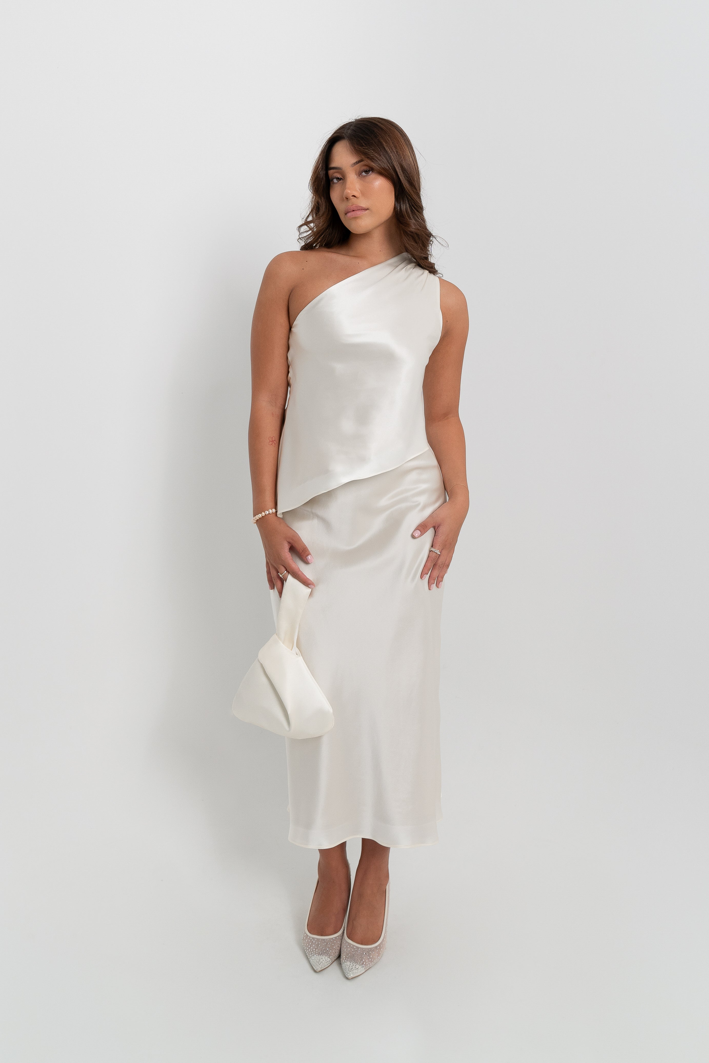 Bridesmaid Pouch Ivory