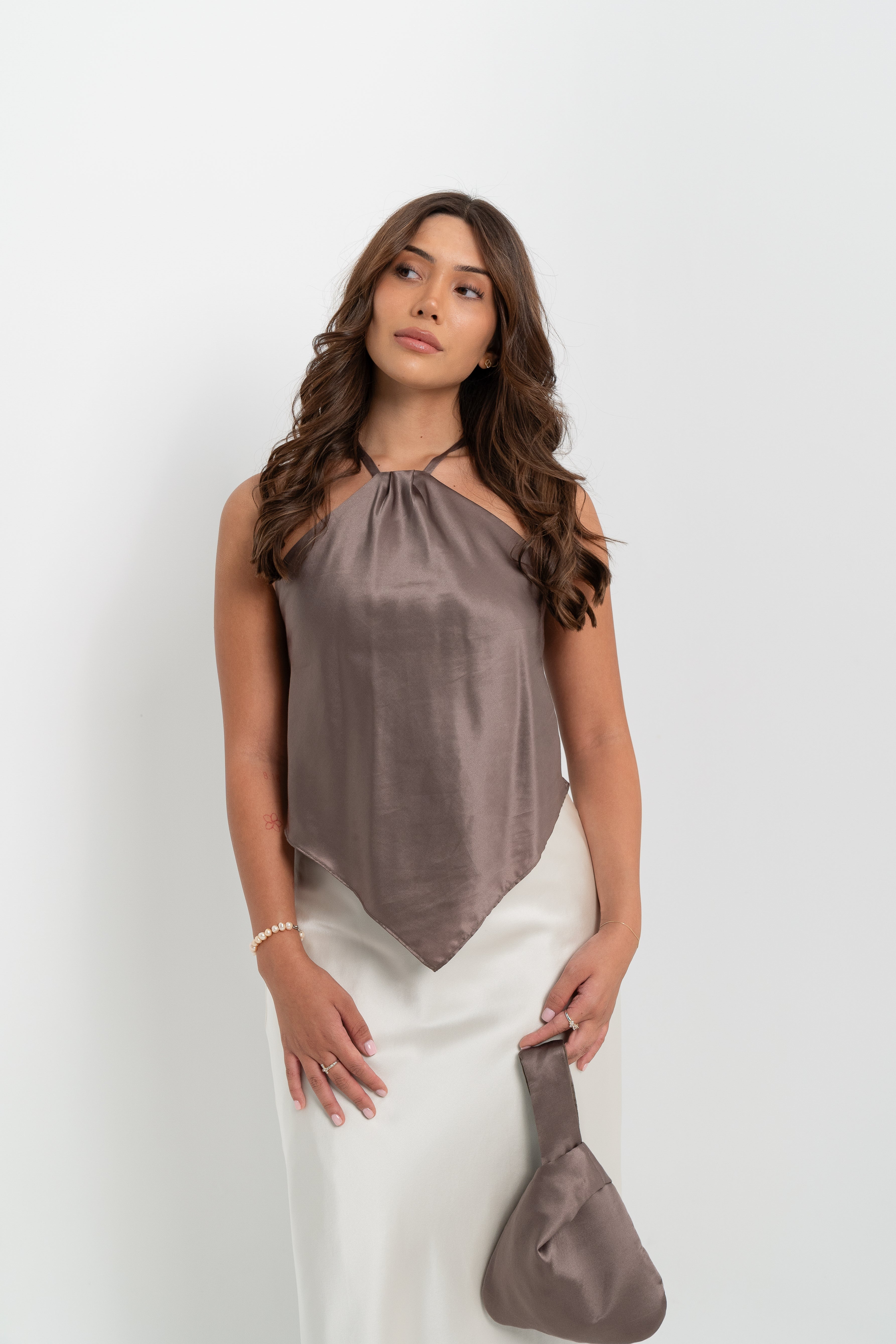 Bridesmaid Pouch Mocha