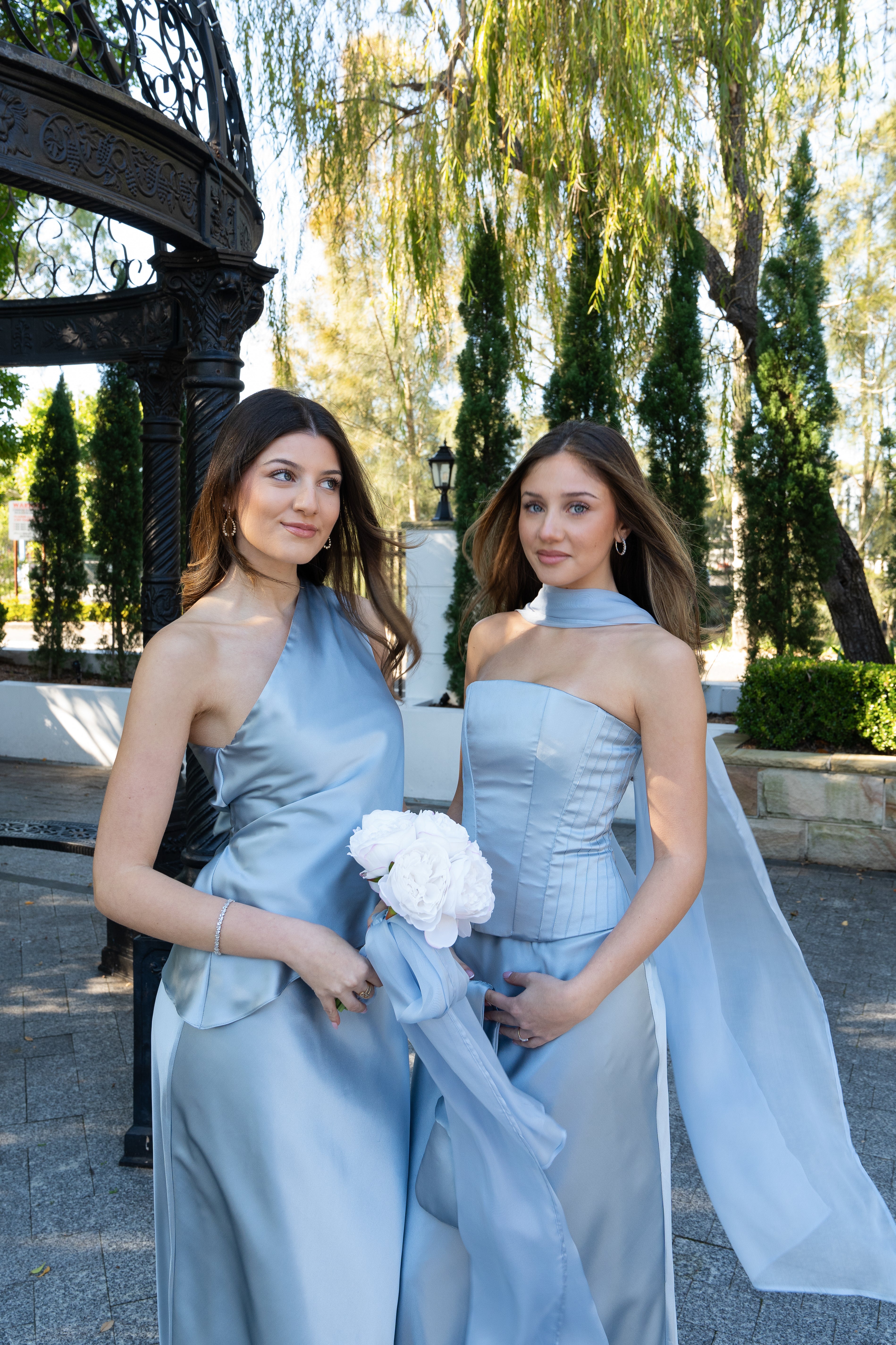 Chloe Corset Blue Bell