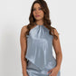 Luna Halter Blue Bell