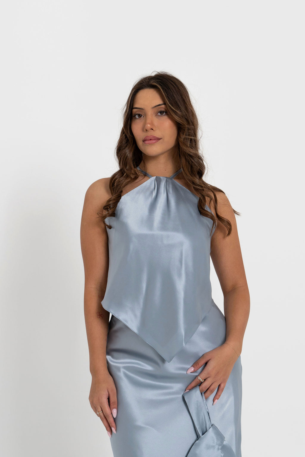 Luna Halter Blue Bell