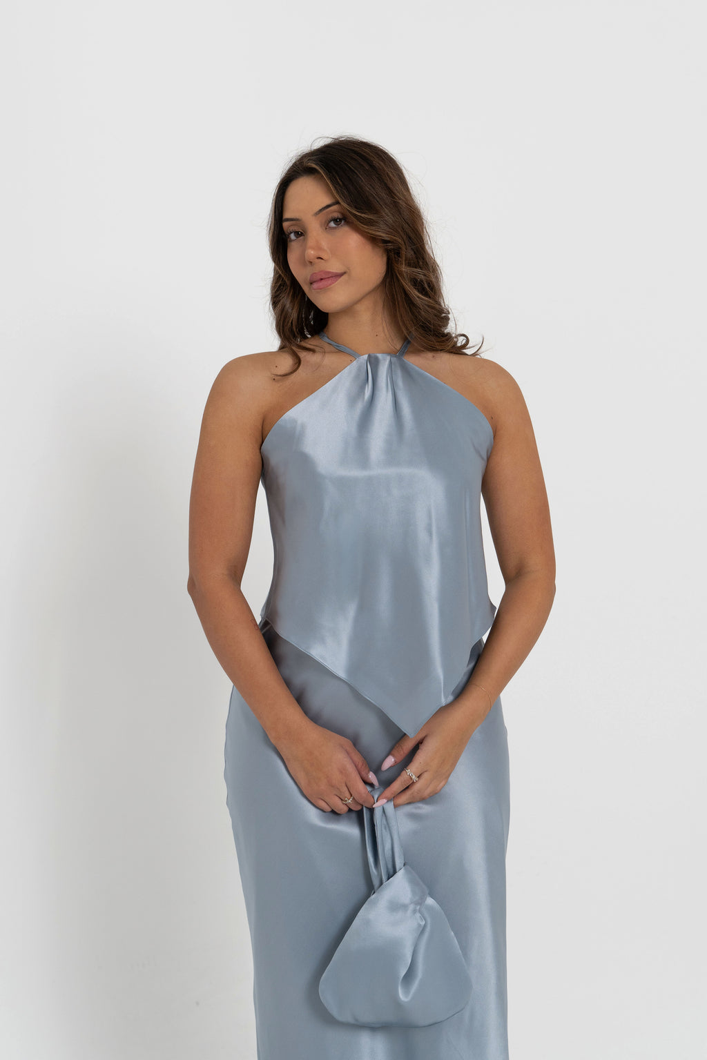 Luna Halter Blue Bell