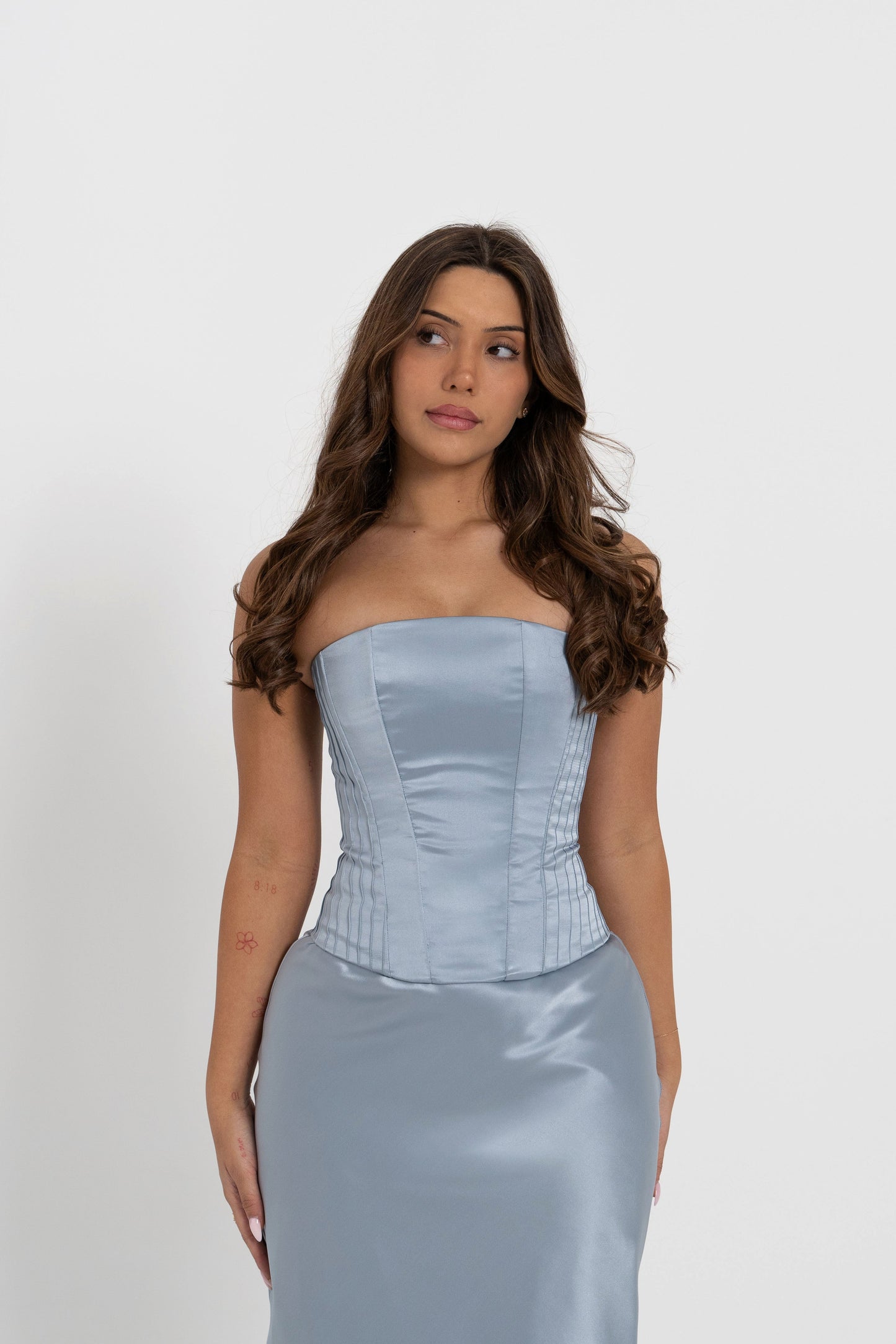 Chloe Corset Blue Bell