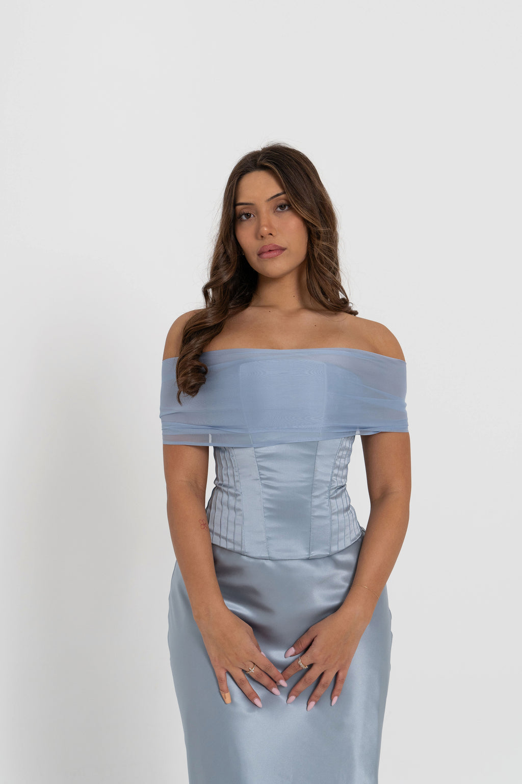 Sasha Shawl Blue Bell