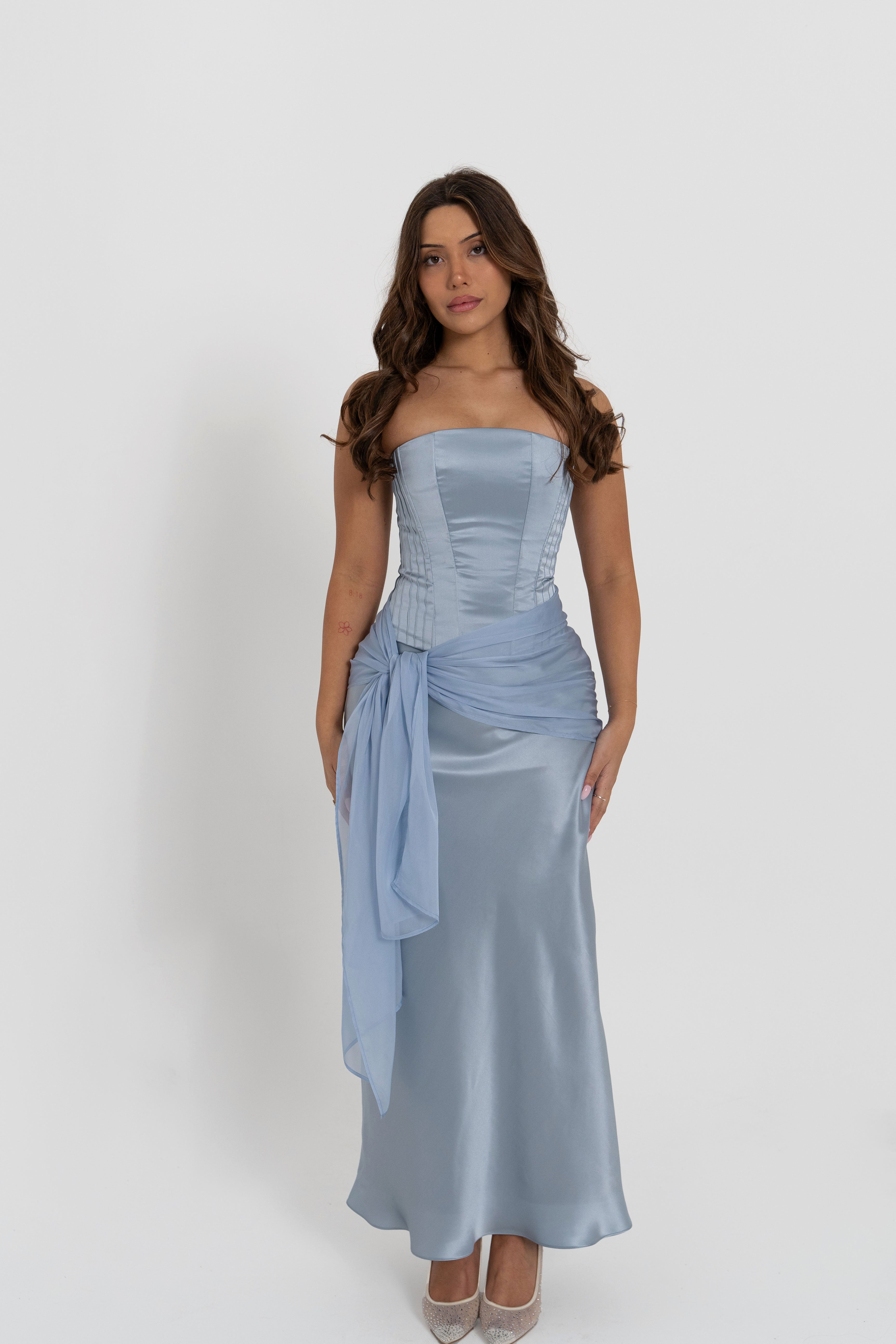 Sasha Shawl Blue Bell