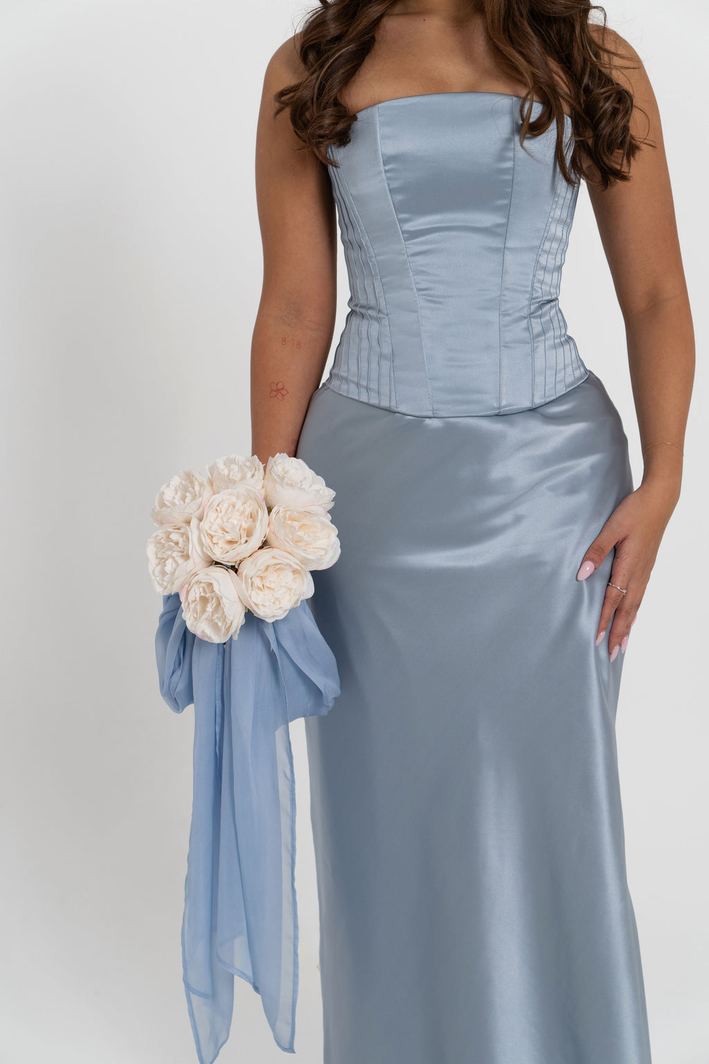 Chloe Corset Blue Bell