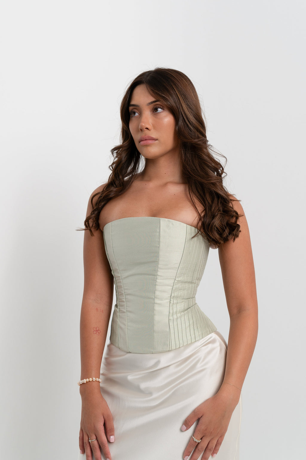 Chloe Corset Sage