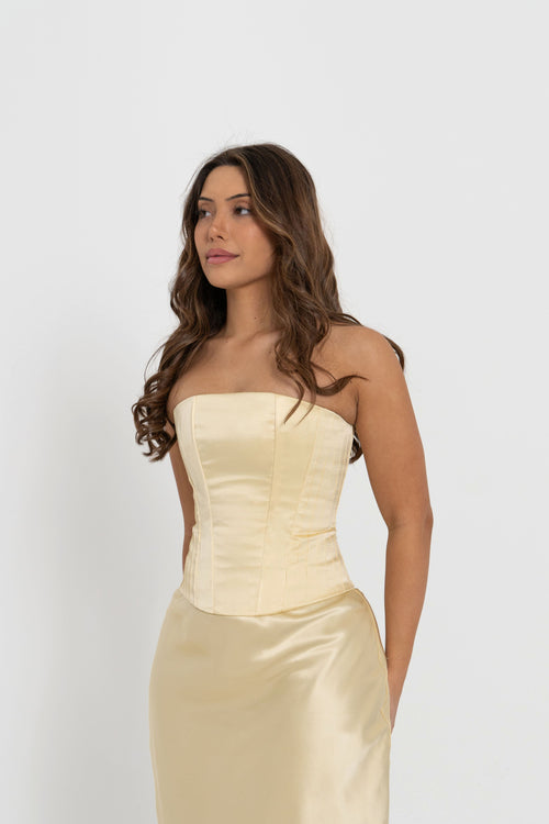 Chloe Corset Butter