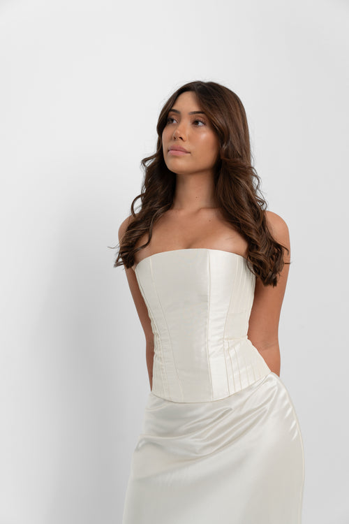 Chloe Corset Ivory