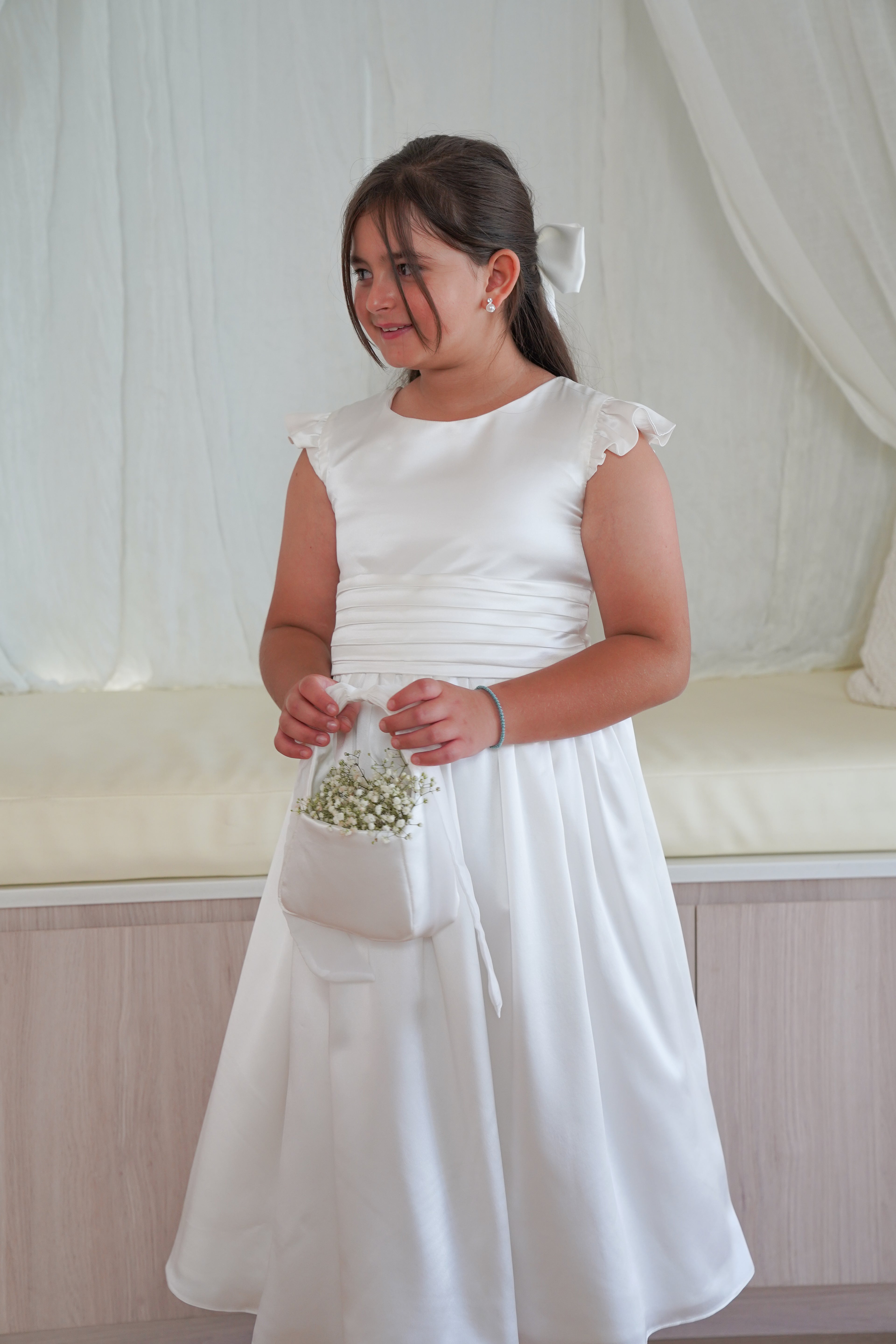 Amelie Dress Off-White