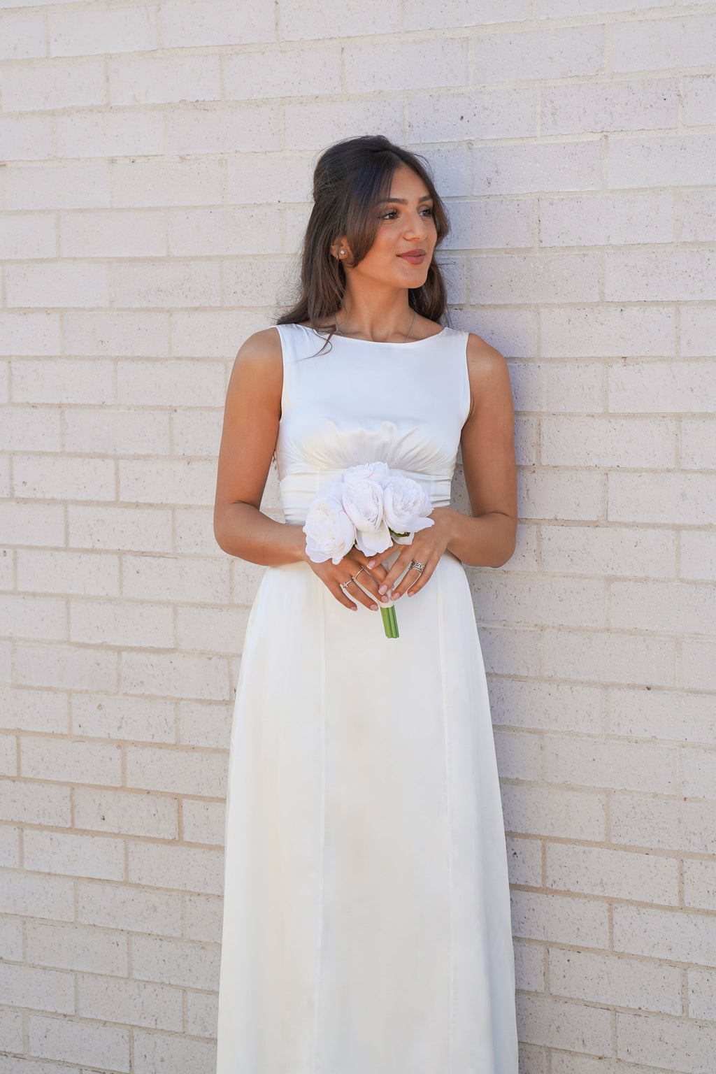 Dahlia Dress Off-White