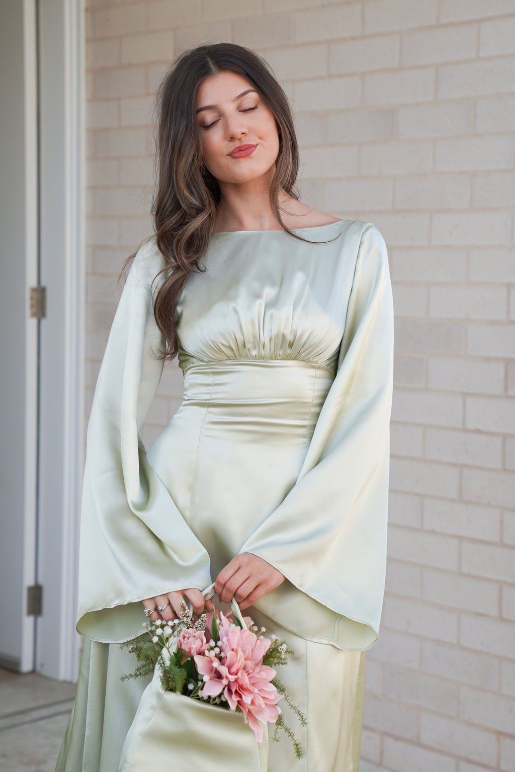 Dahlia Dress Sage