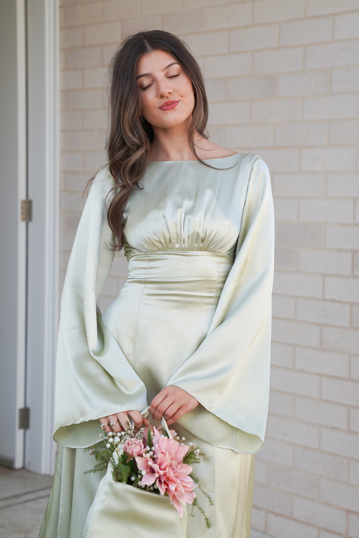 Dahlia Dress Sage