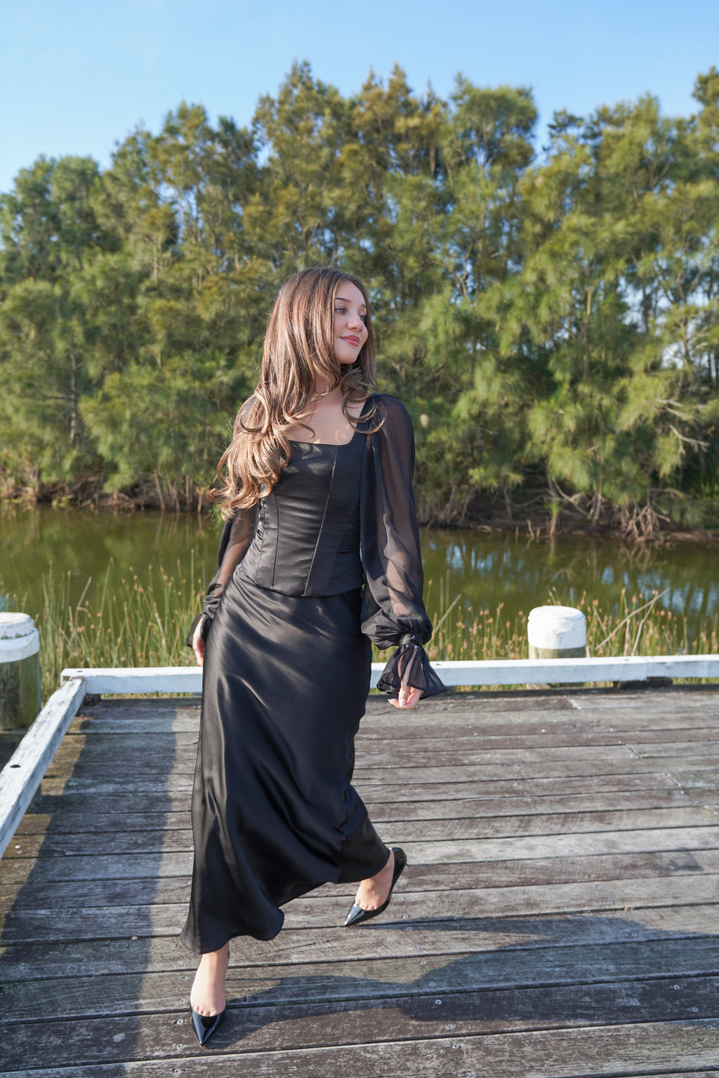 Ava Corset Black