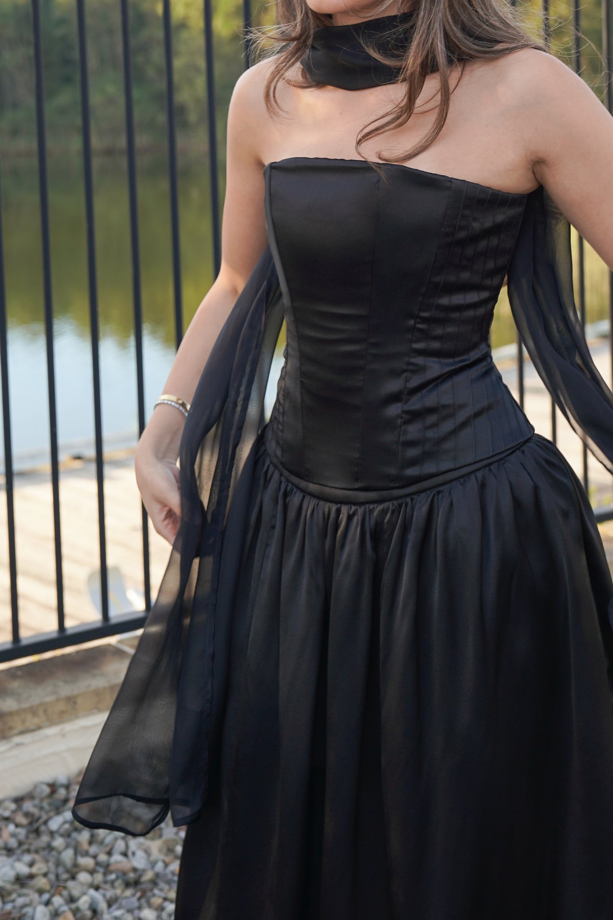 Chloe Corset Black