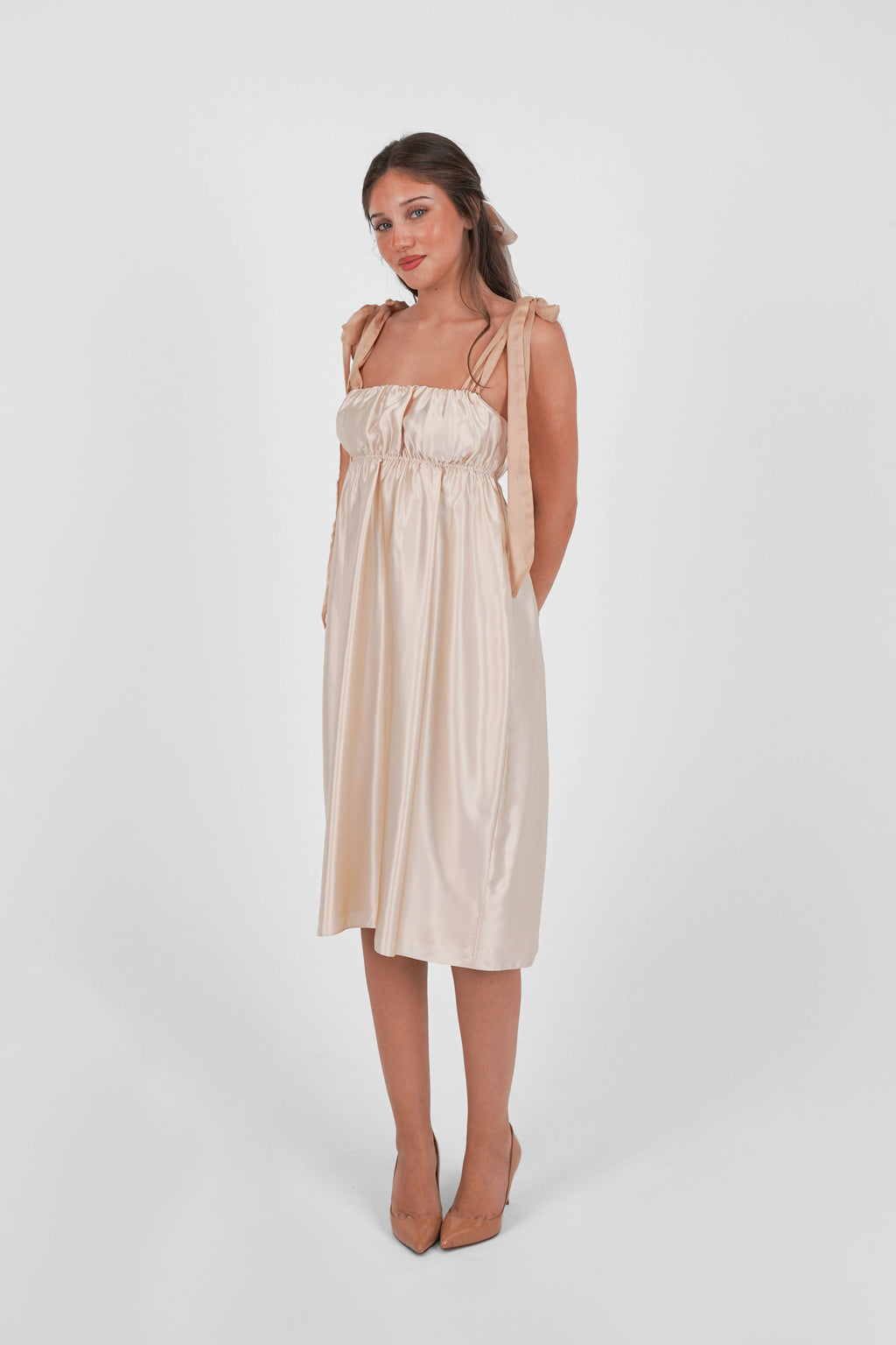Elodie Nightgown Champagne