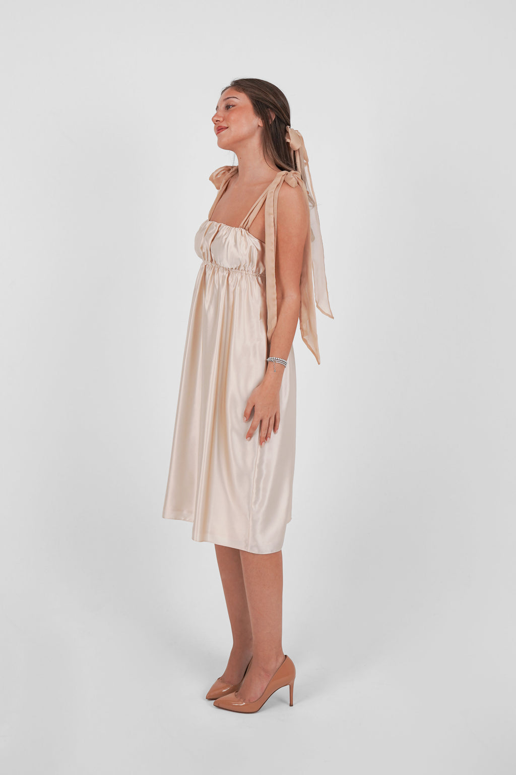 Elodie Nightgown Champagne