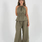 Reversible Willow Pant in Sand/Olive