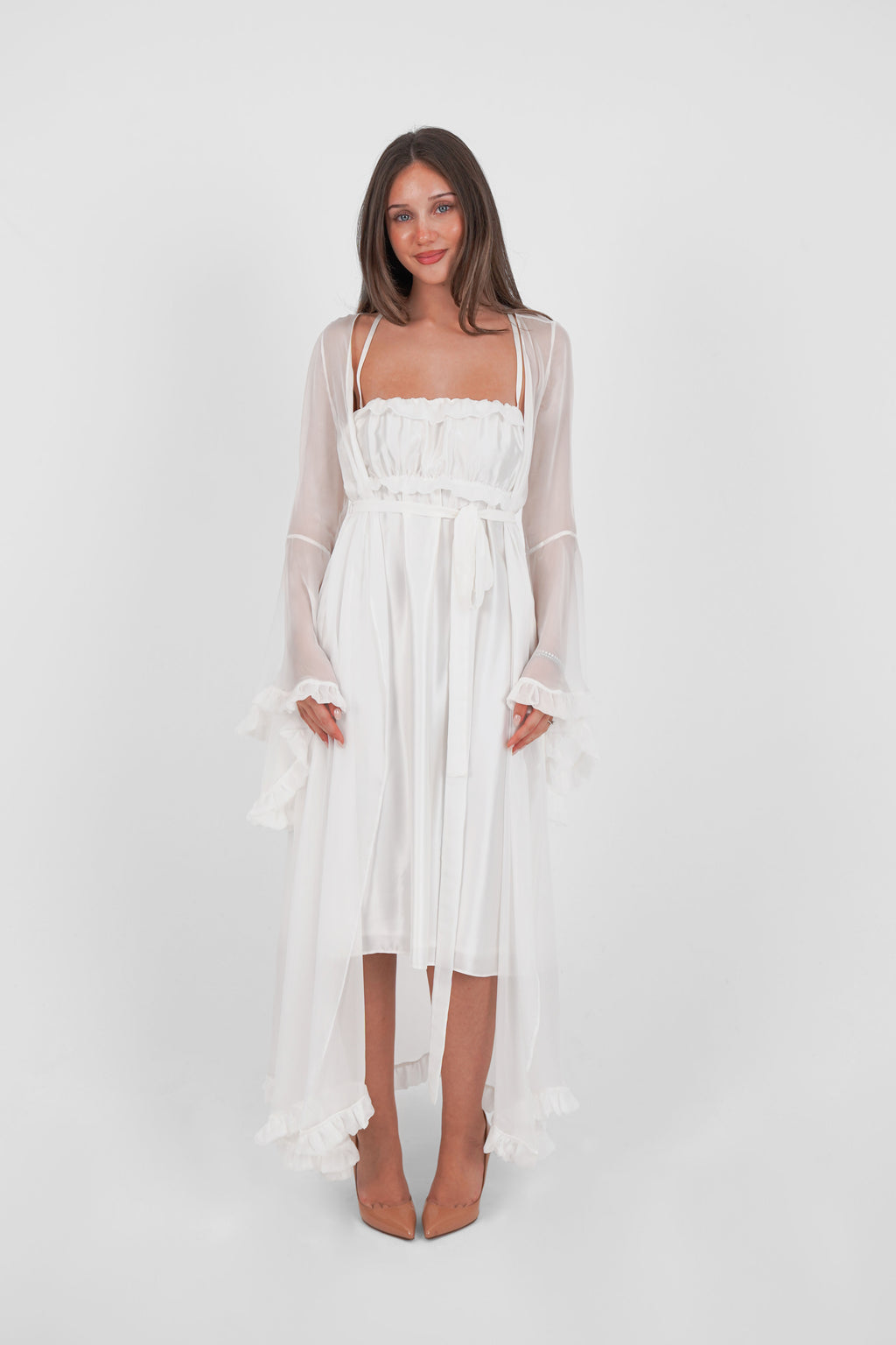 Rosetta Robe Off-White