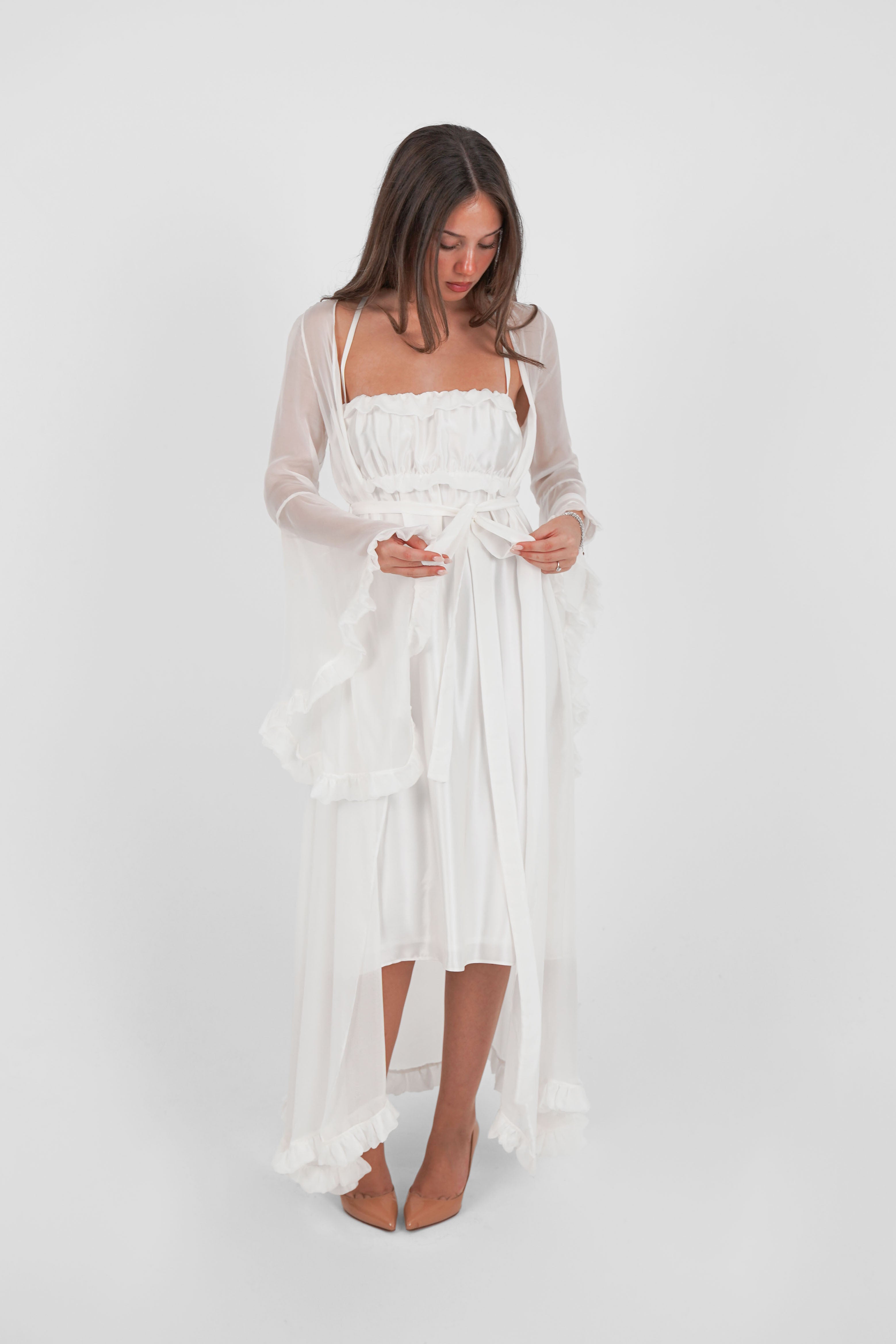 Rosetta Robe Off-White