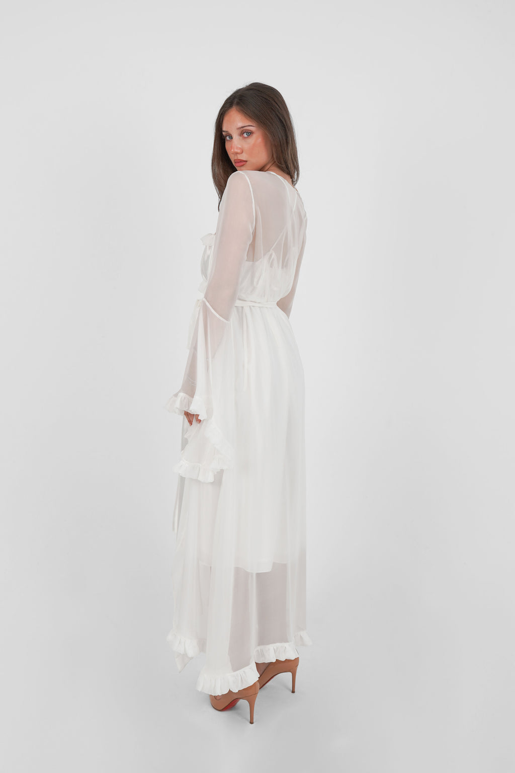 Rosetta Robe Off-White