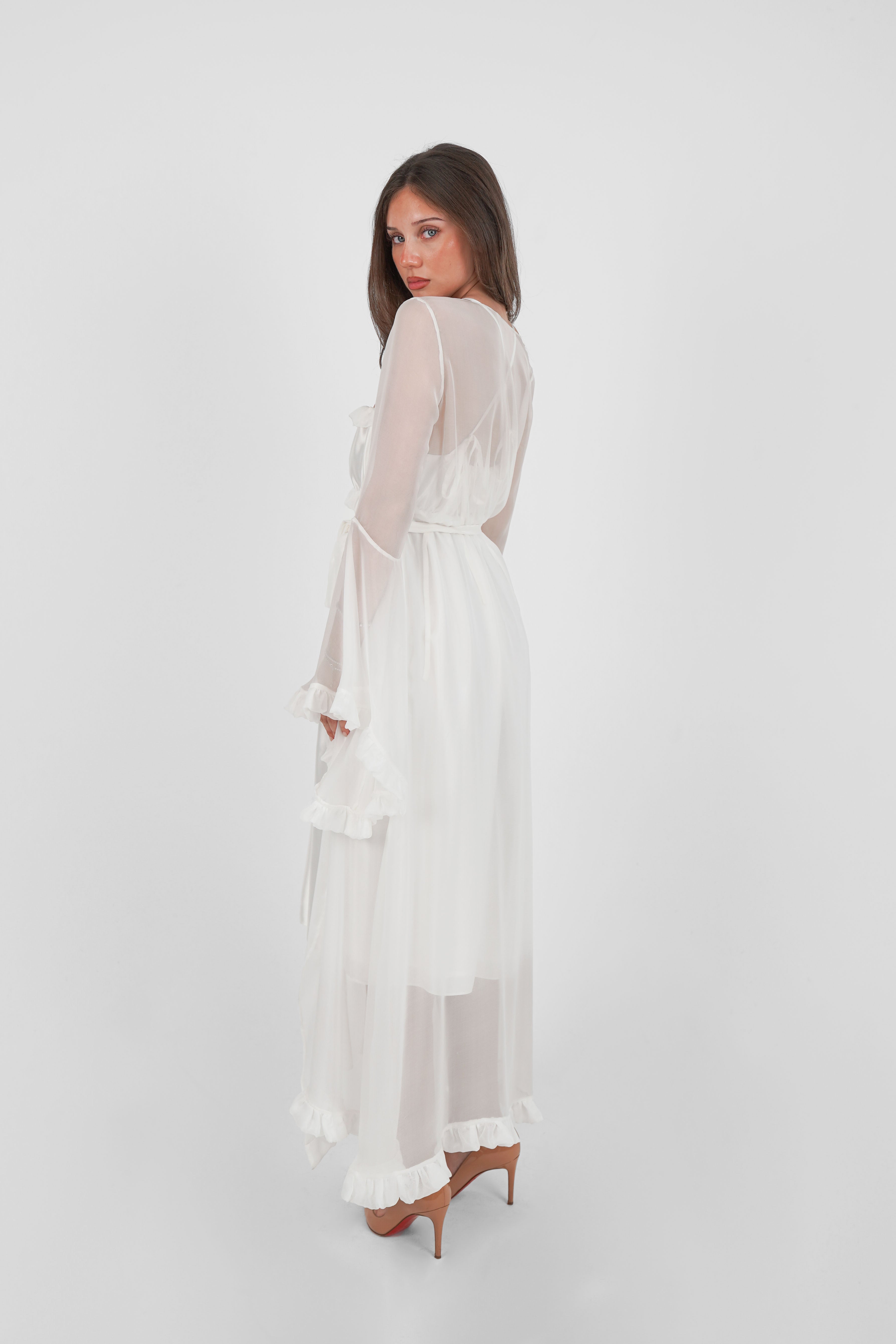 Rosetta Robe Off-White