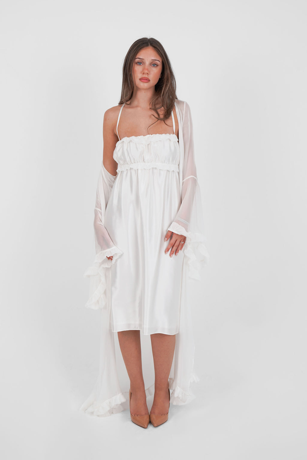 Rosetta Robe Off-White