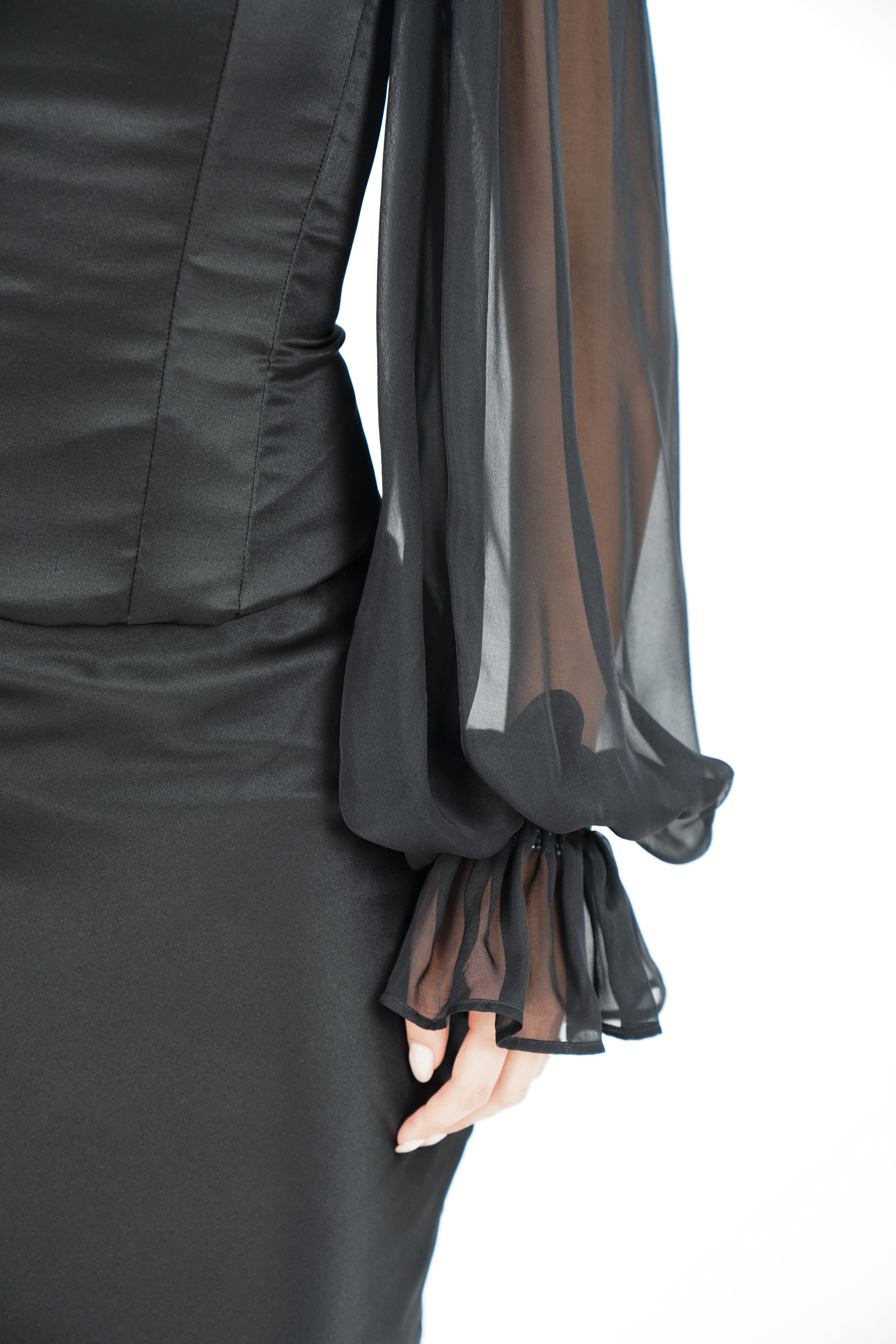 Ava Corset Black