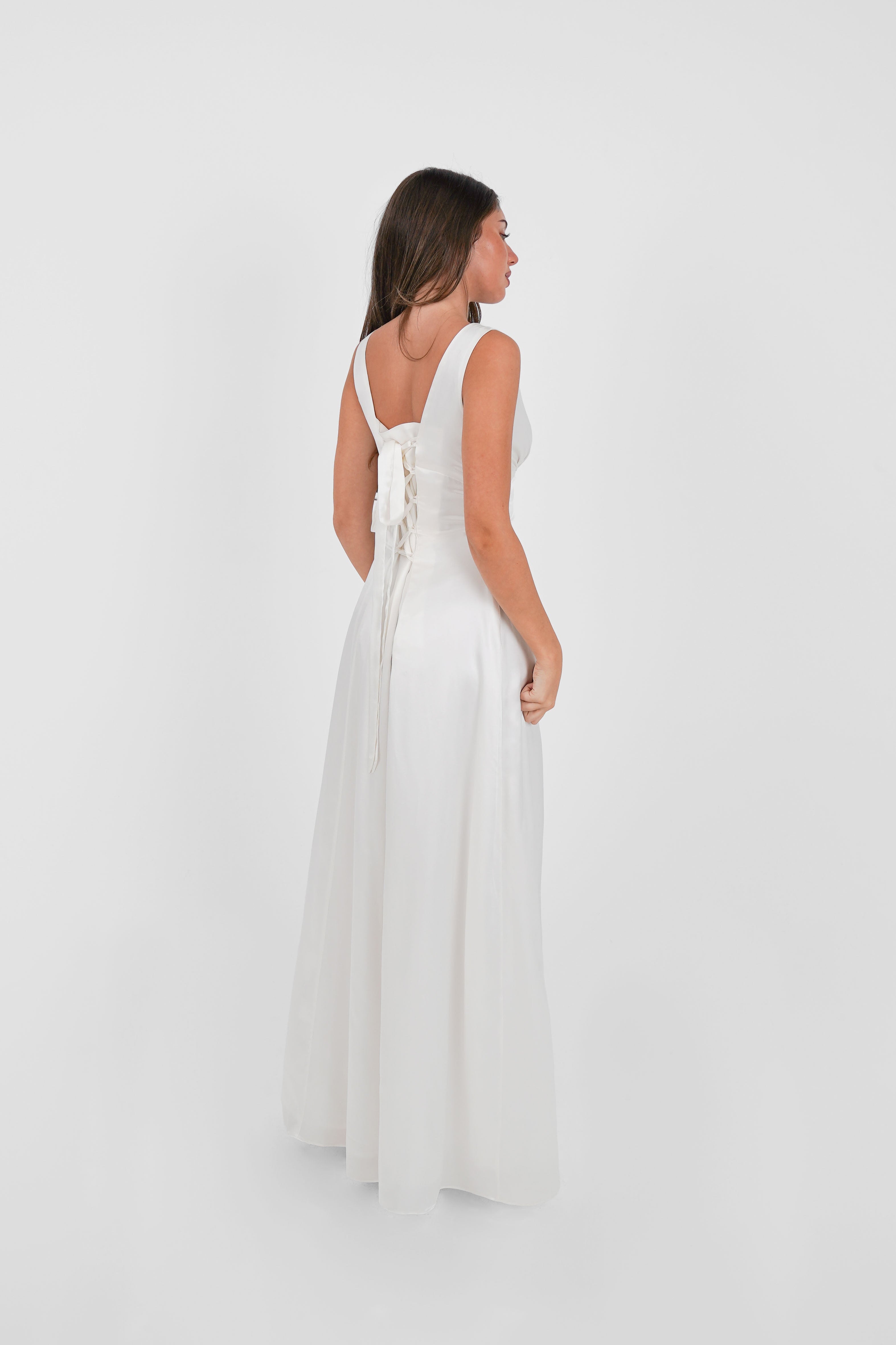 Dahlia Dress Off-White