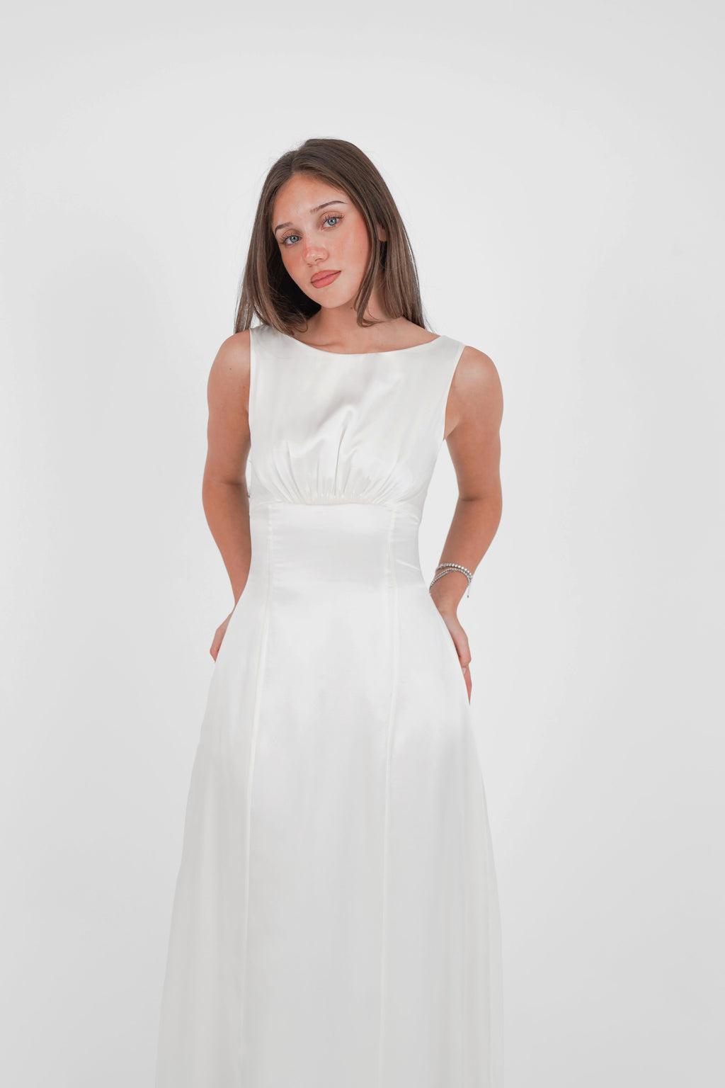 Dahlia Dress Off-White