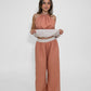 Reversible Willow Pant in Sand/Rosewood