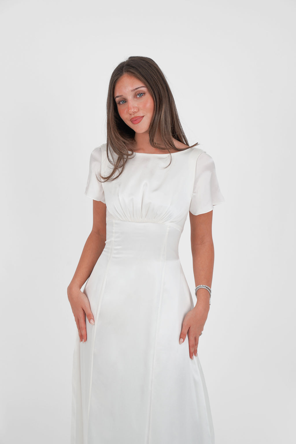 Dahlia Dress Off-White