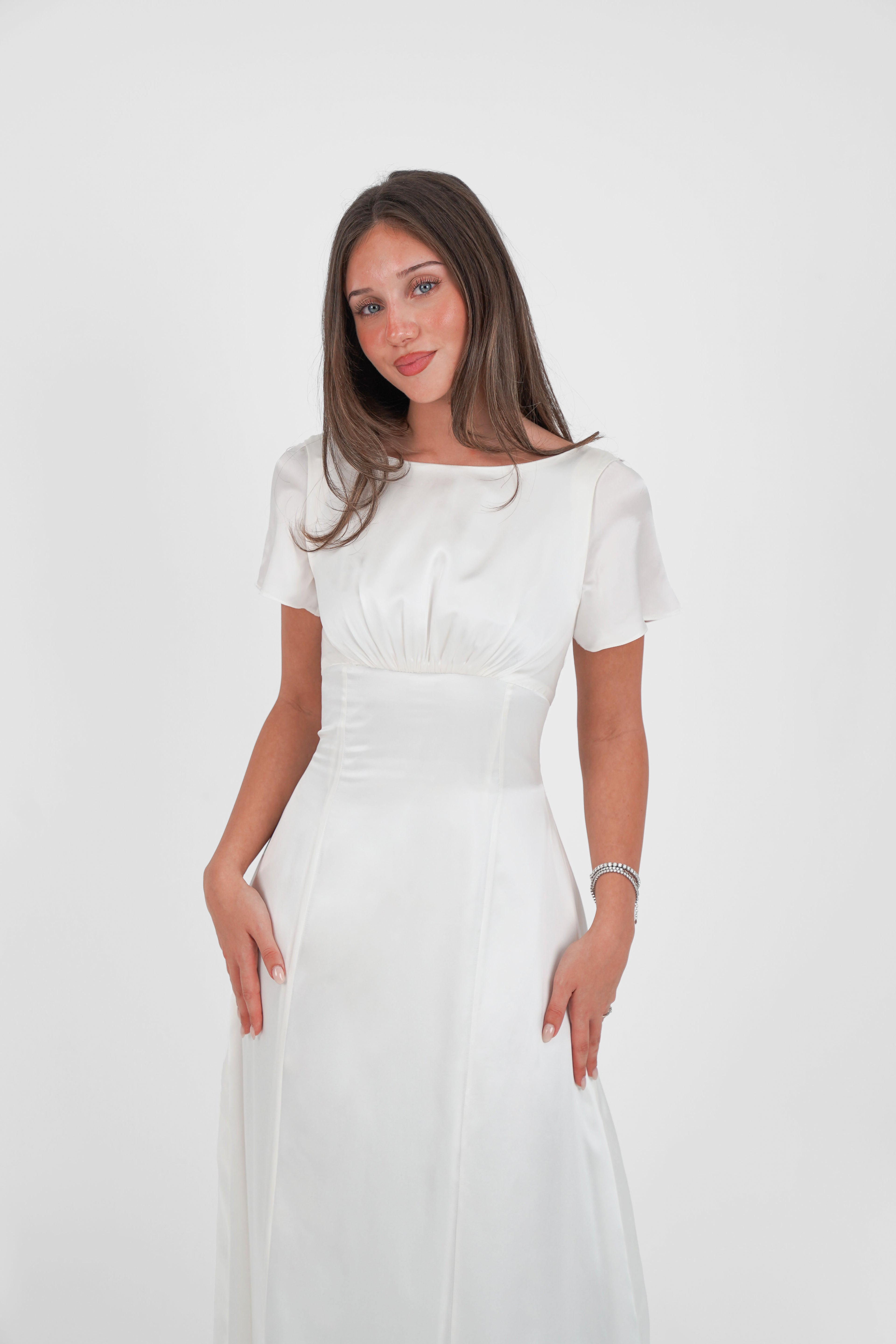 Dahlia Dress Off-White
