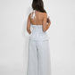 Reversible Willow Pant in White/Denim Blue