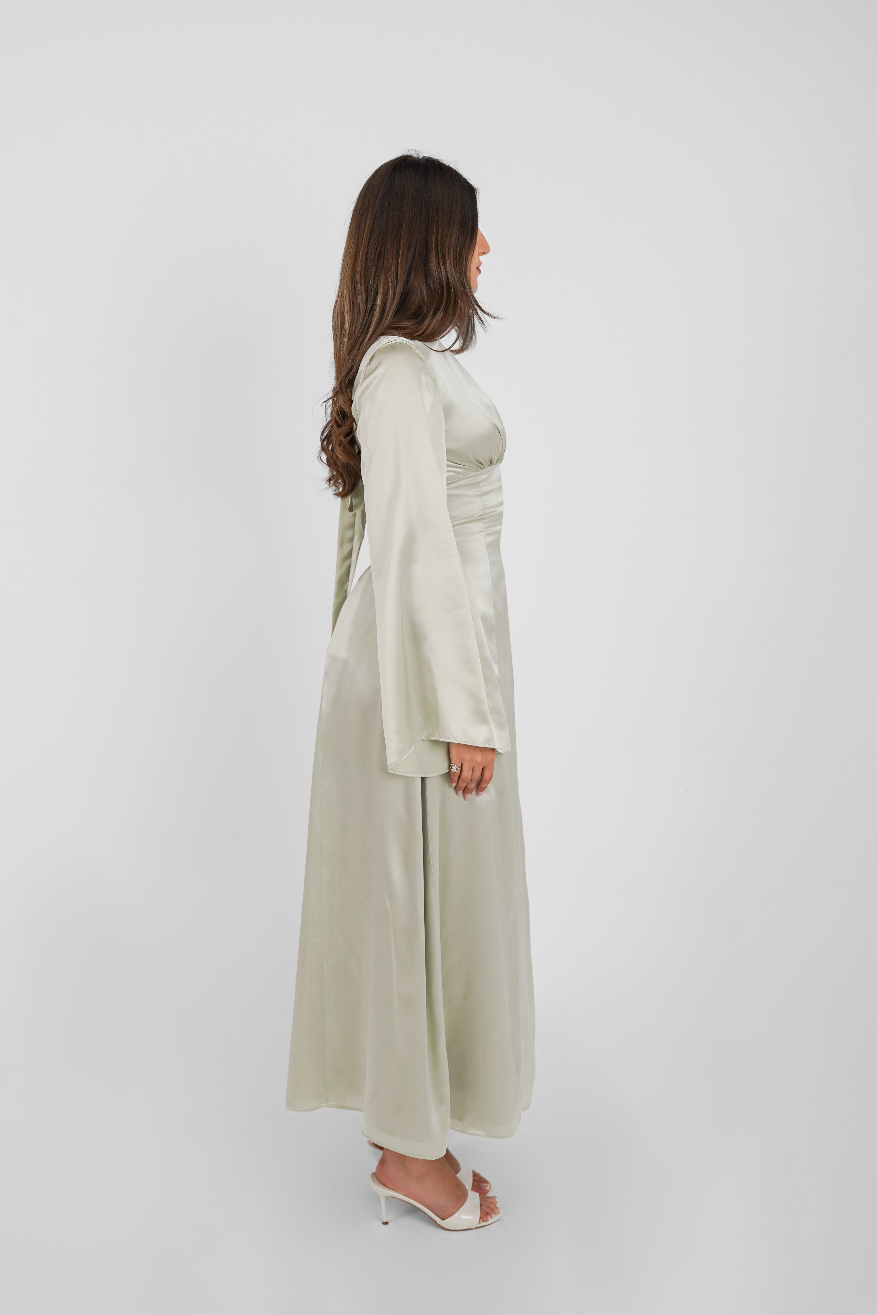 Dahlia Dress Sage