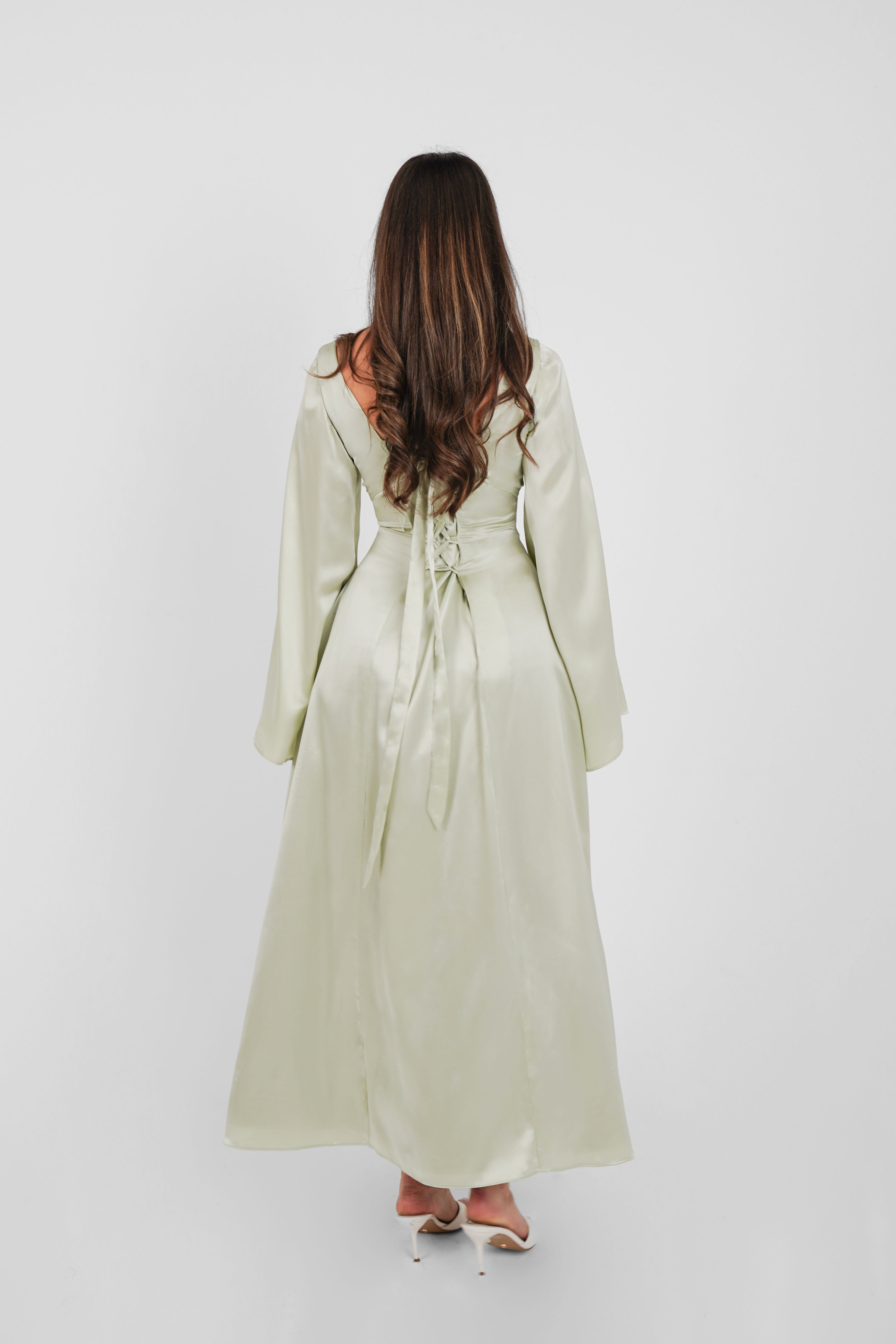 Dahlia Dress Sage