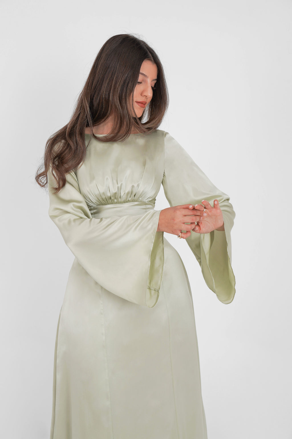 Dahlia Dress Sage