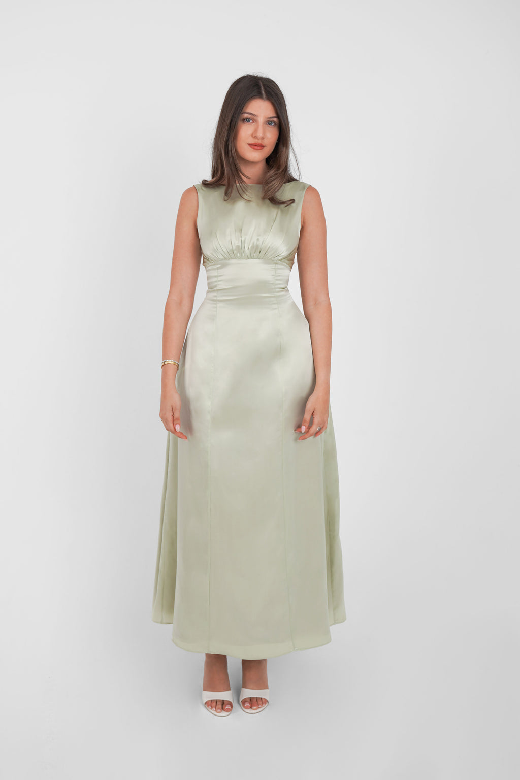 Dahlia Dress Sage