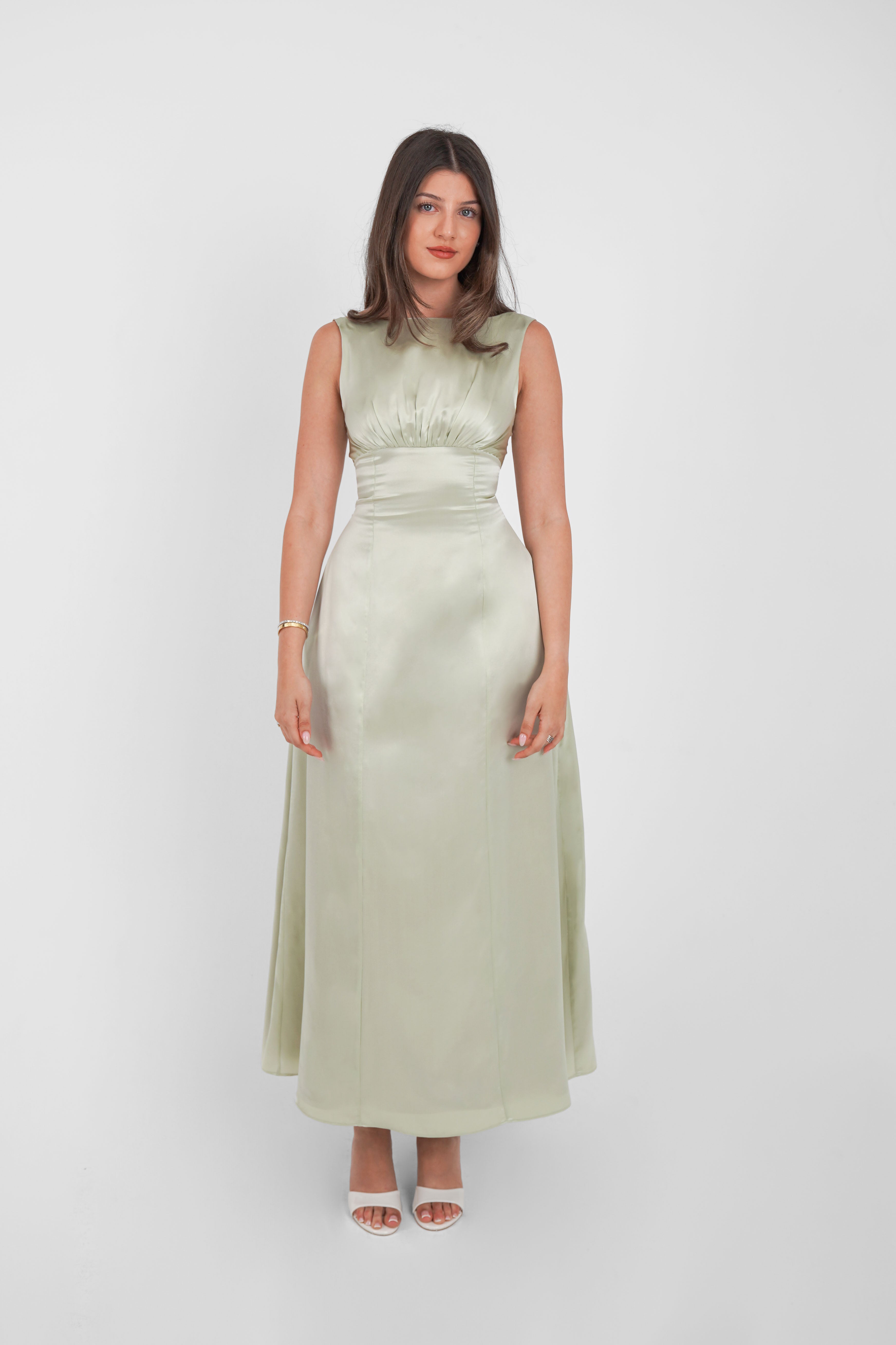 Dahlia Dress Sage