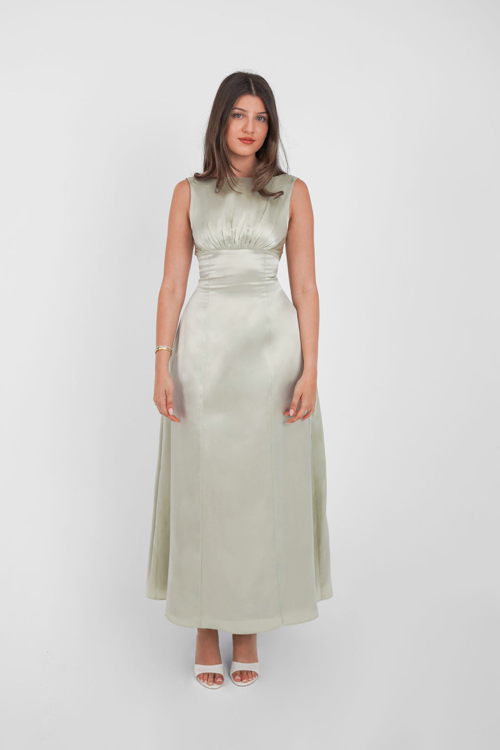 Dahlia Dress Sage