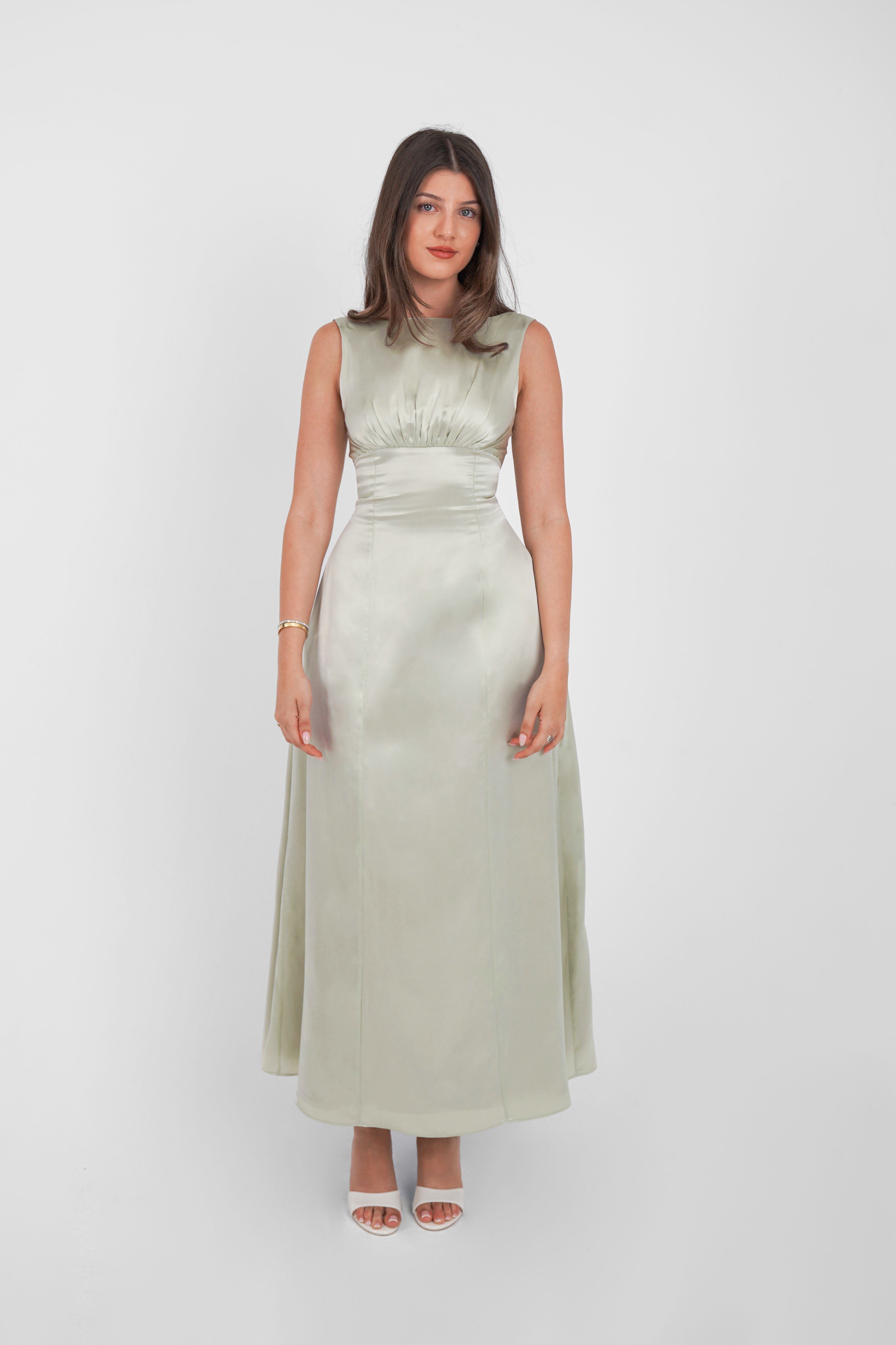 Dahlia Dress Sage
