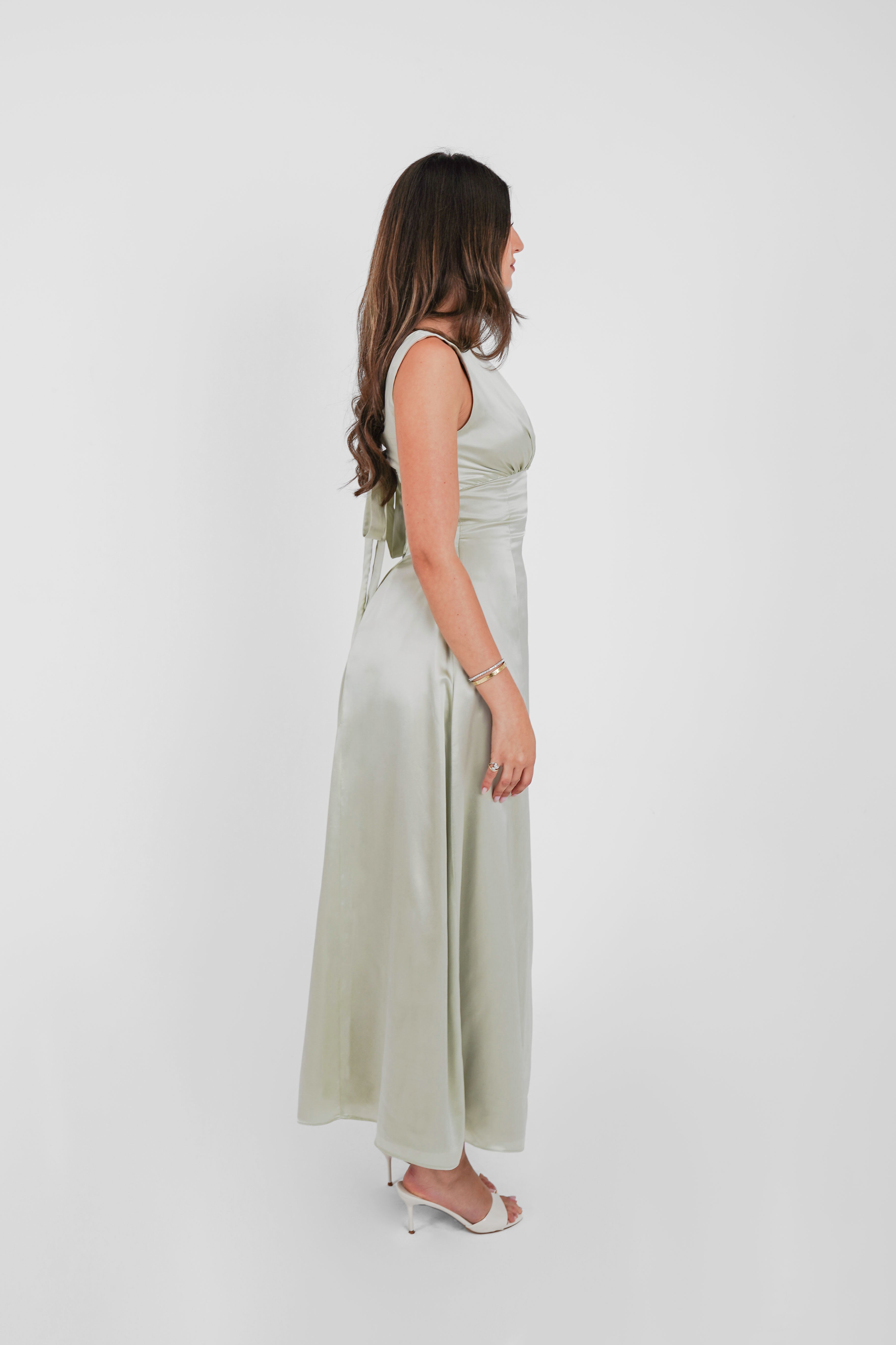 Dahlia Dress Sage