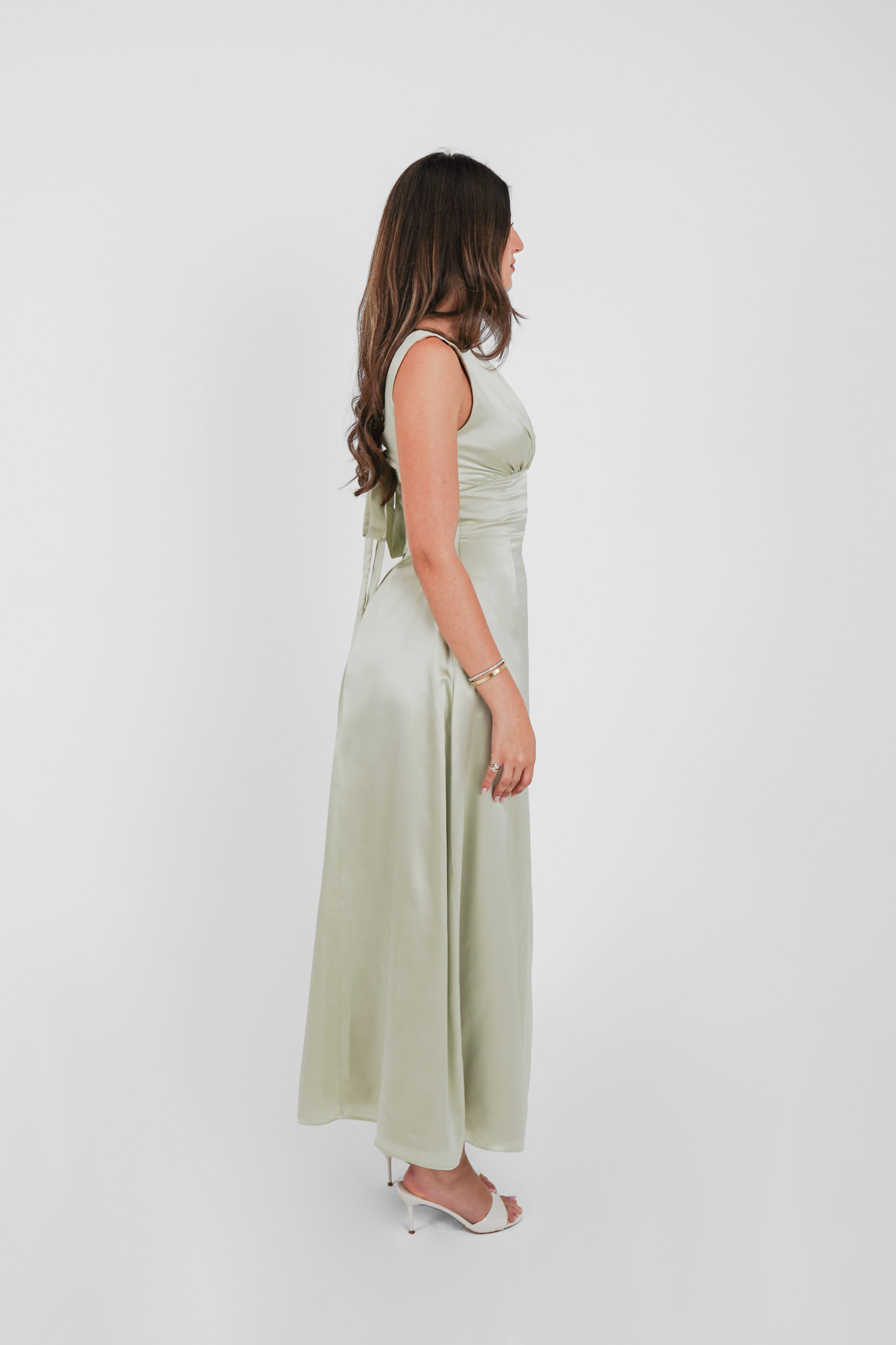 Dahlia Dress Sage