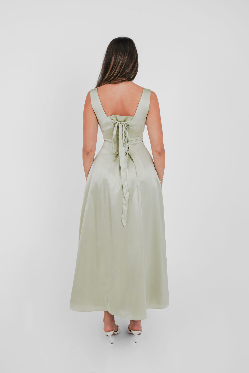 Dahlia Dress Sage