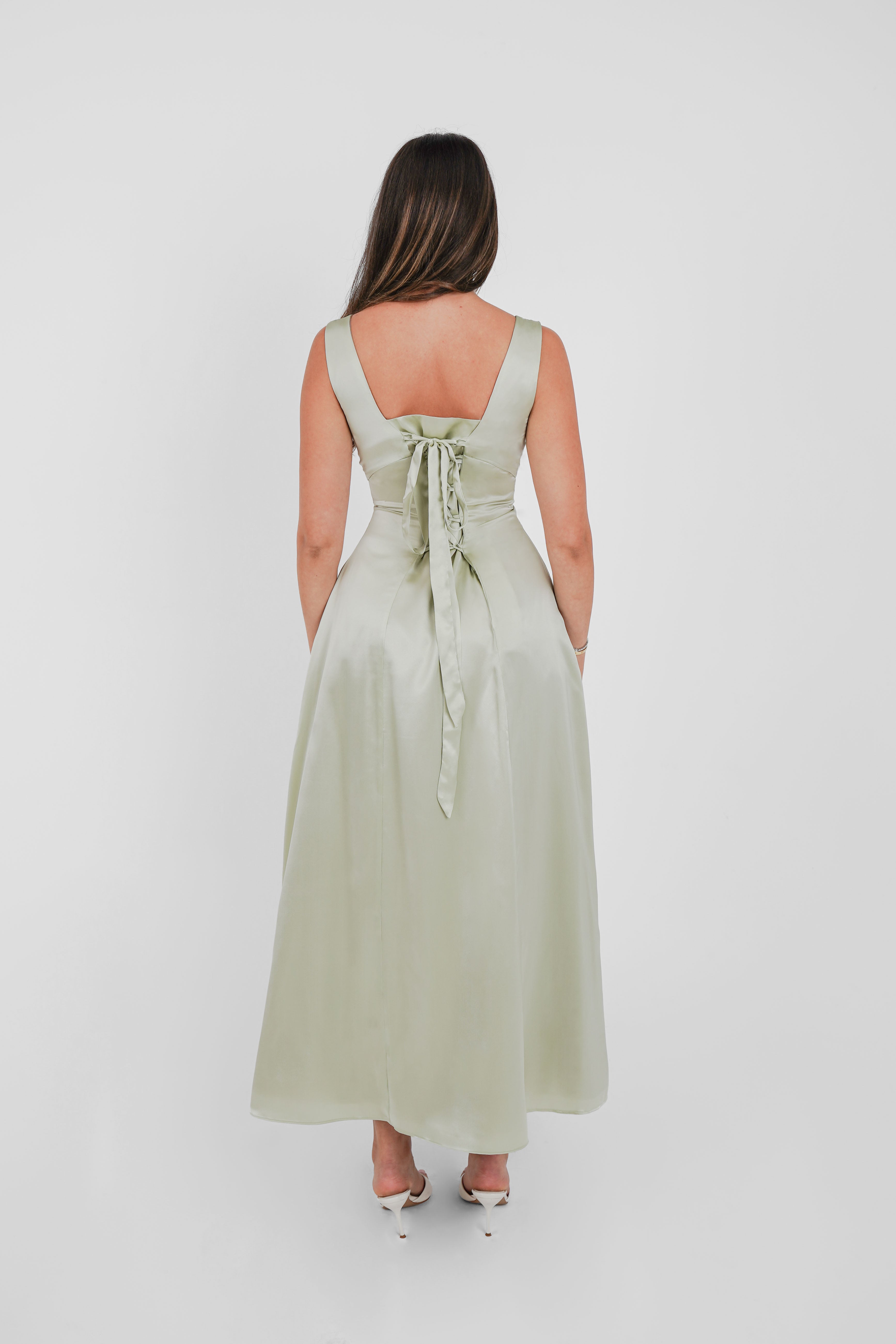 Dahlia Dress Sage