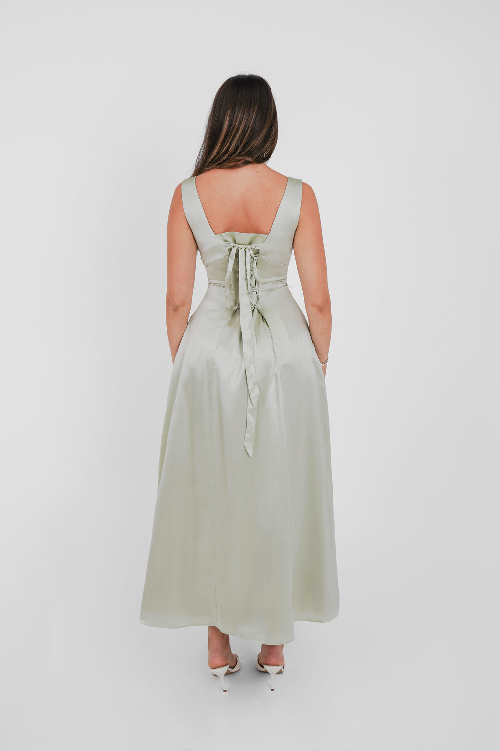 Dahlia Dress Sage